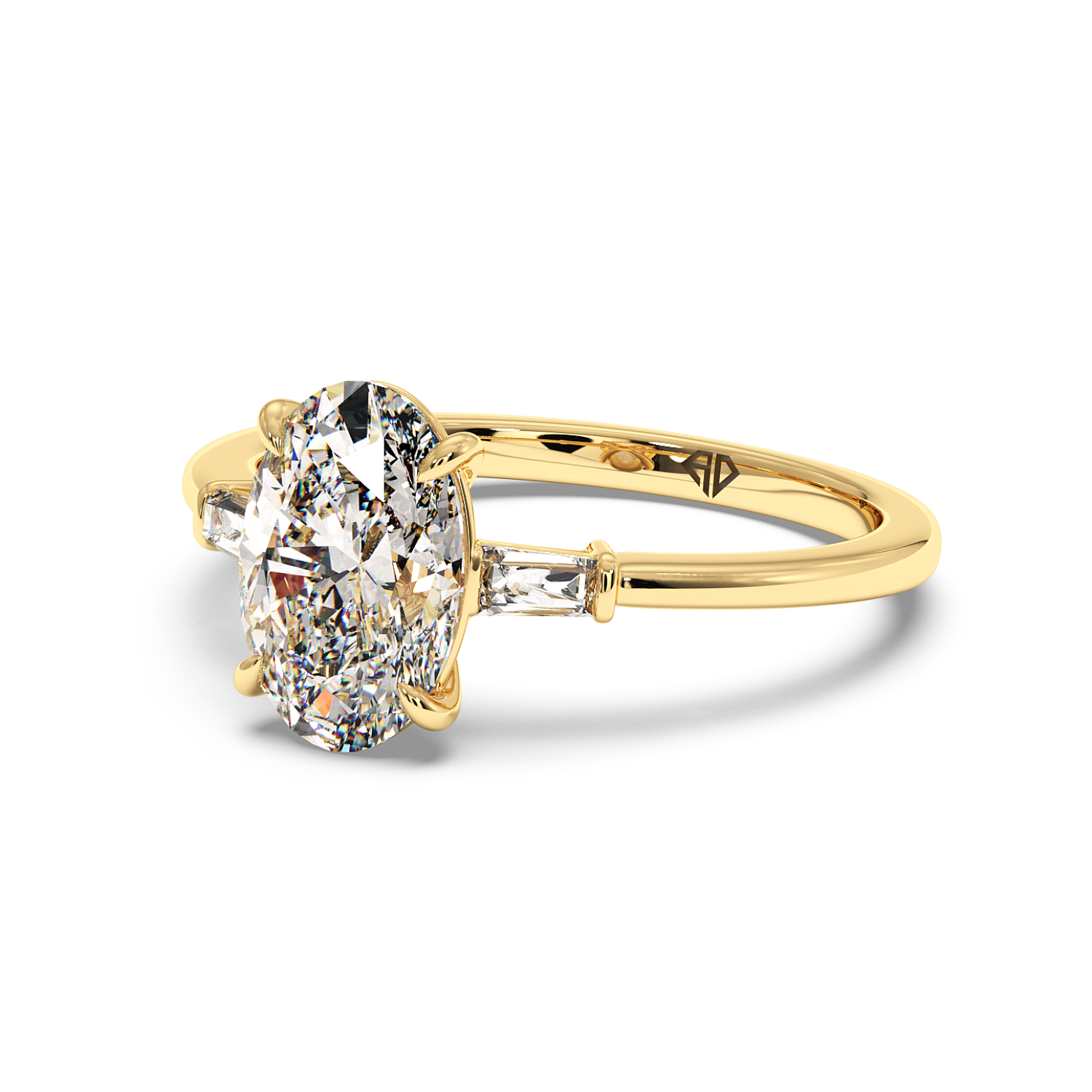 18K Yellow Gold Quinn Engagement Ring