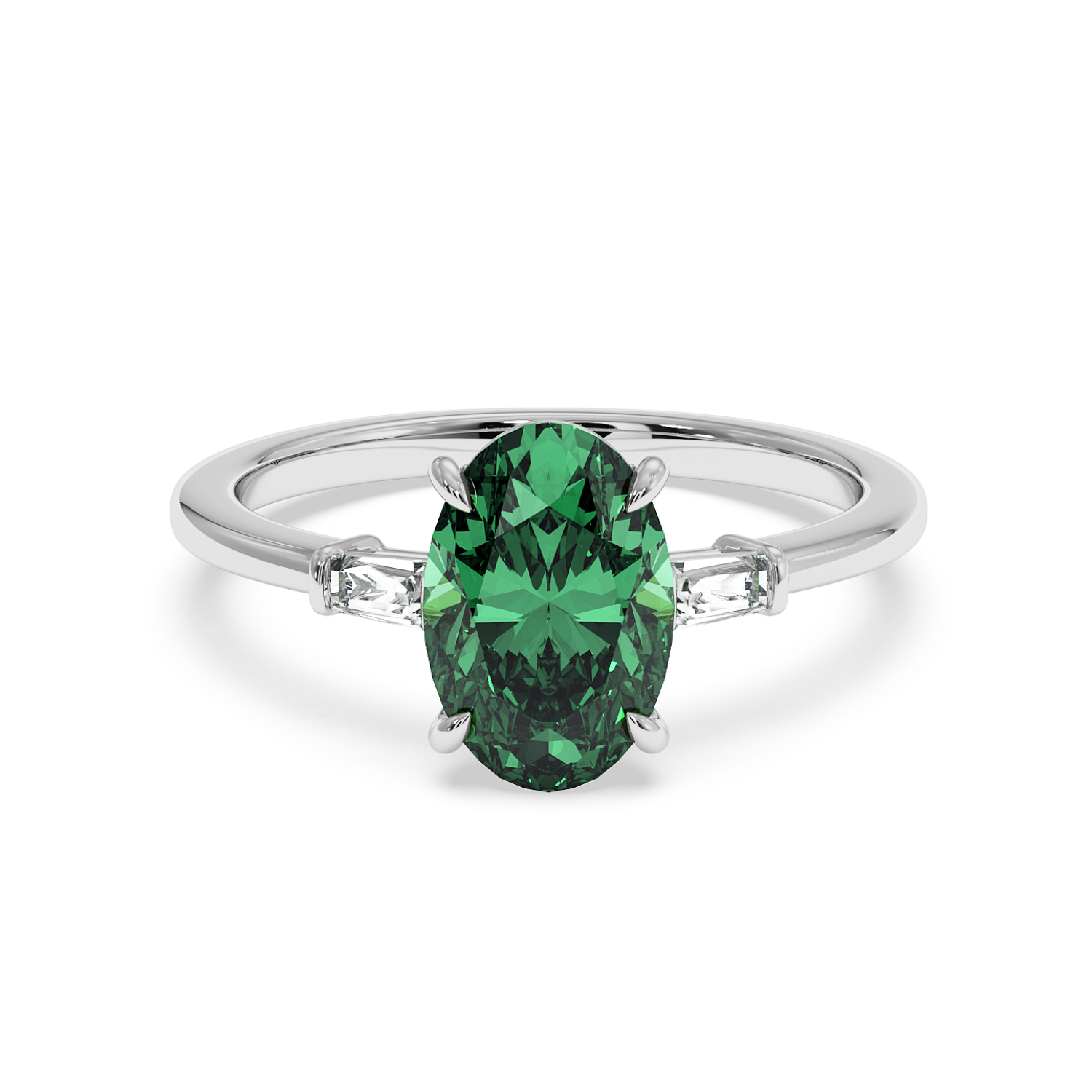 Platinum Quinn Engagement Ring