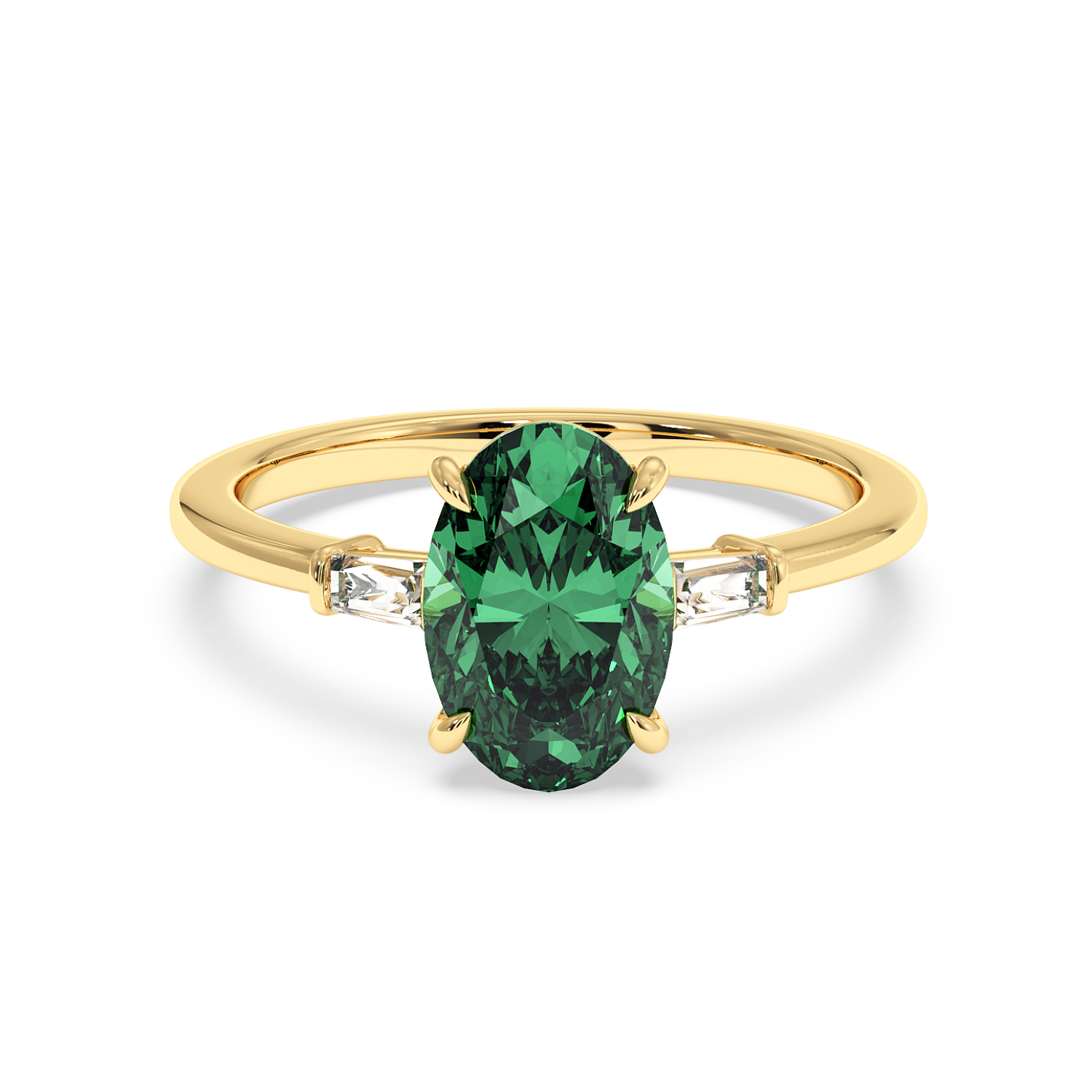 18K Yellow Gold Quinn Engagement Ring