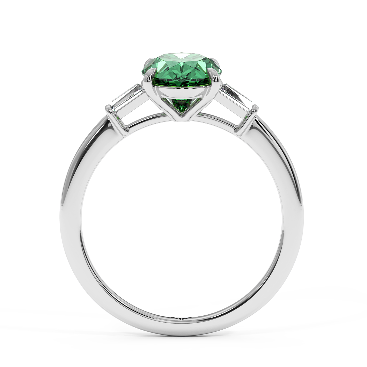 Platinum Quinn Engagement Ring