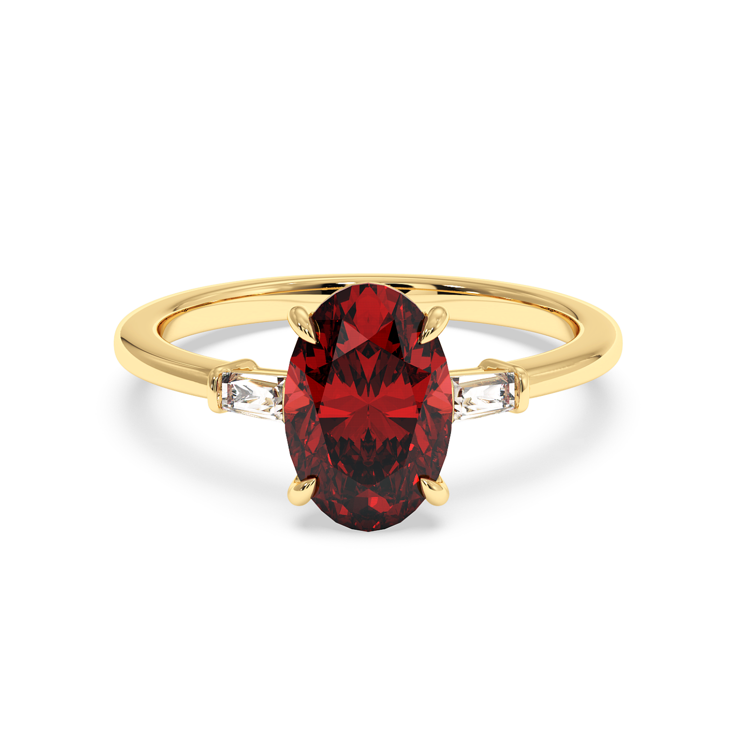 18K Yellow Gold Quinn Engagement Ring