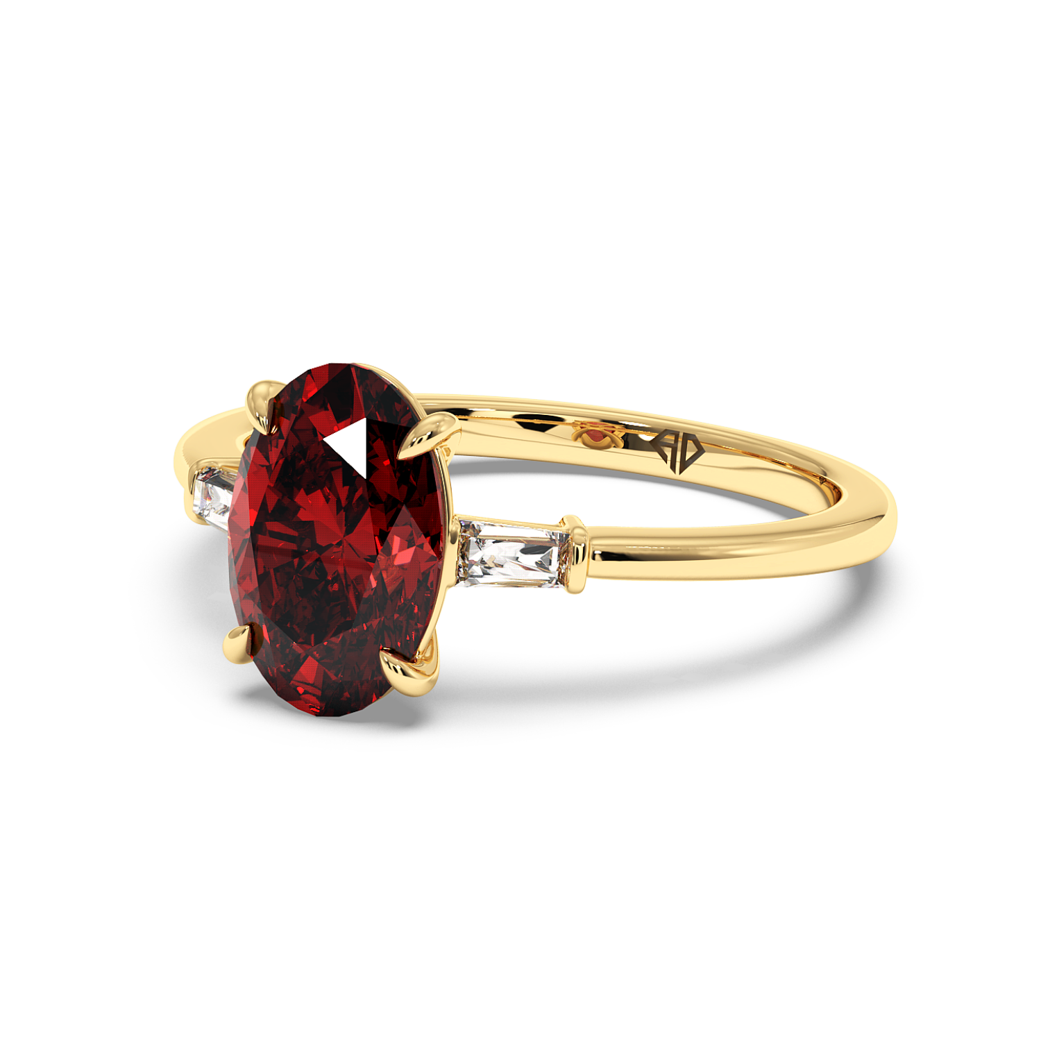 18K Yellow Gold Quinn Engagement Ring