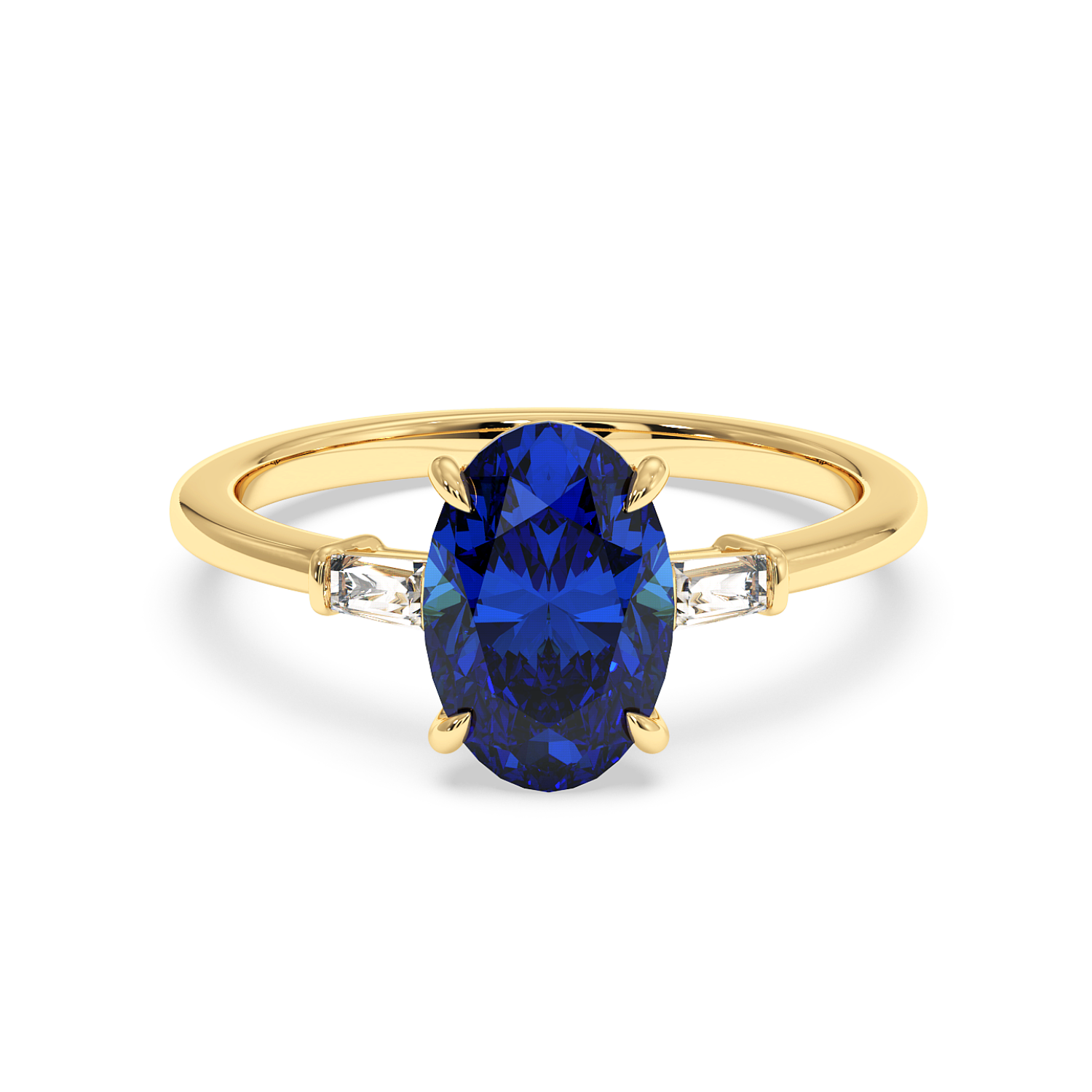 18K Yellow Gold Quinn Engagement Ring