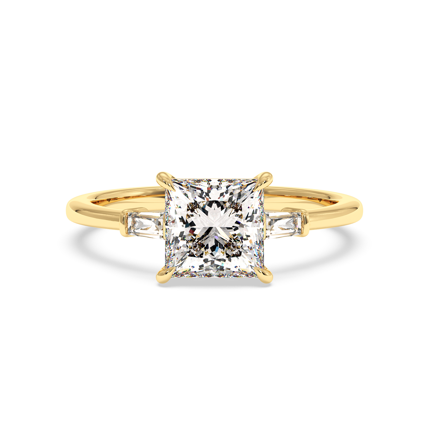 18K Yellow Gold Quinn Engagement Ring