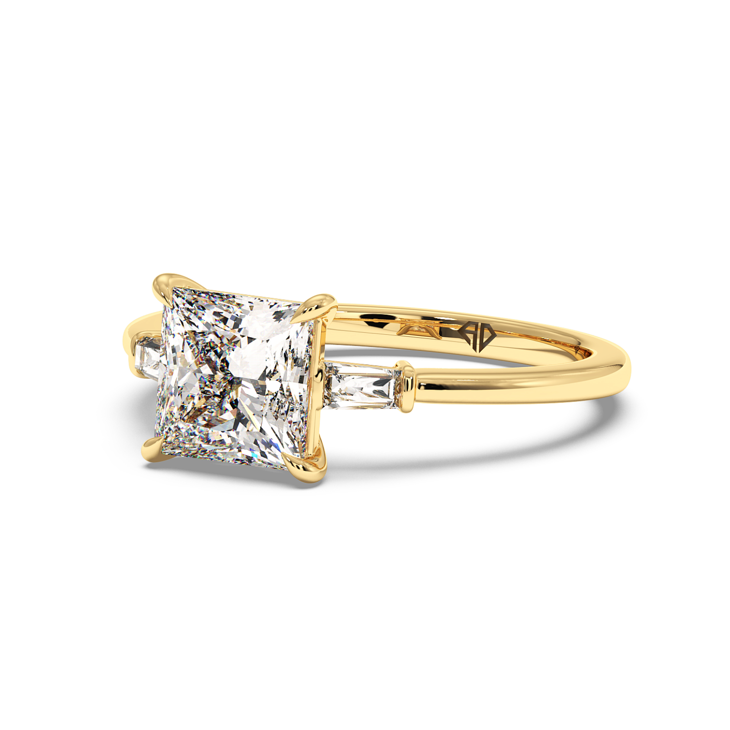 18K Yellow Gold Quinn Engagement Ring