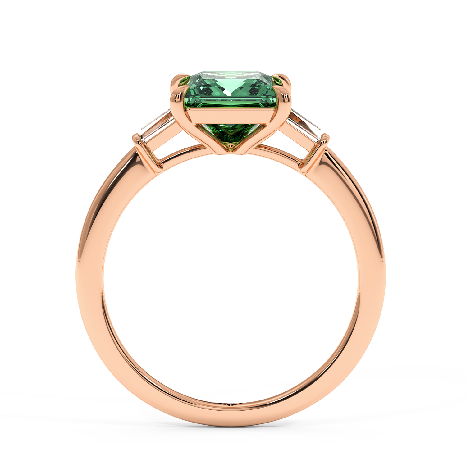 18K Rose Gold Quinn Engagement Ring