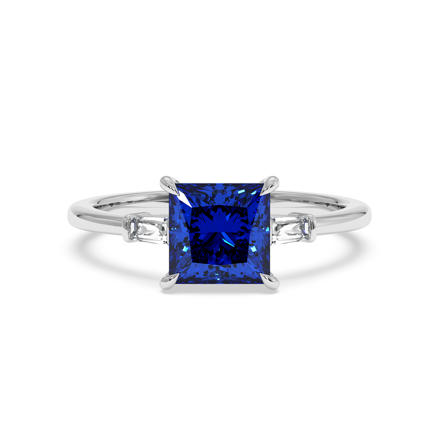 Platinum Quinn Engagement Ring