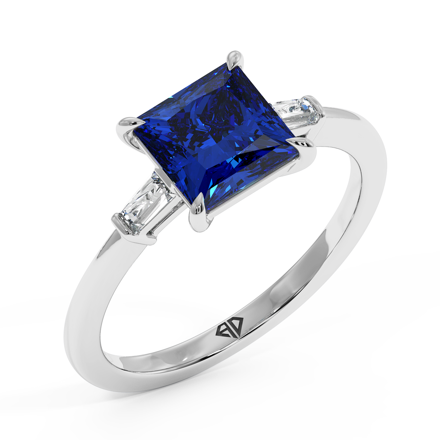 Platinum Quinn Engagement Ring