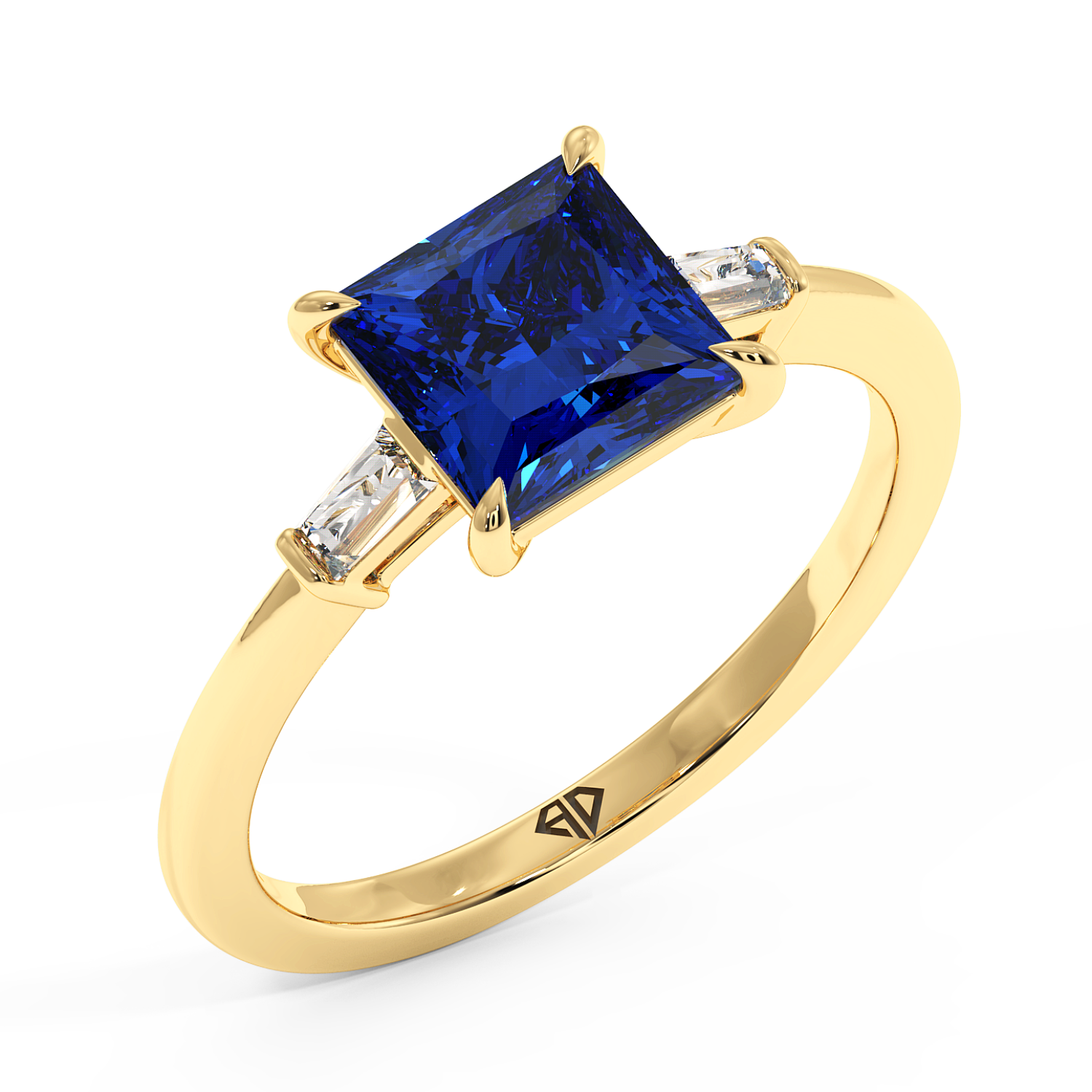 18K Yellow Gold Quinn Engagement Ring