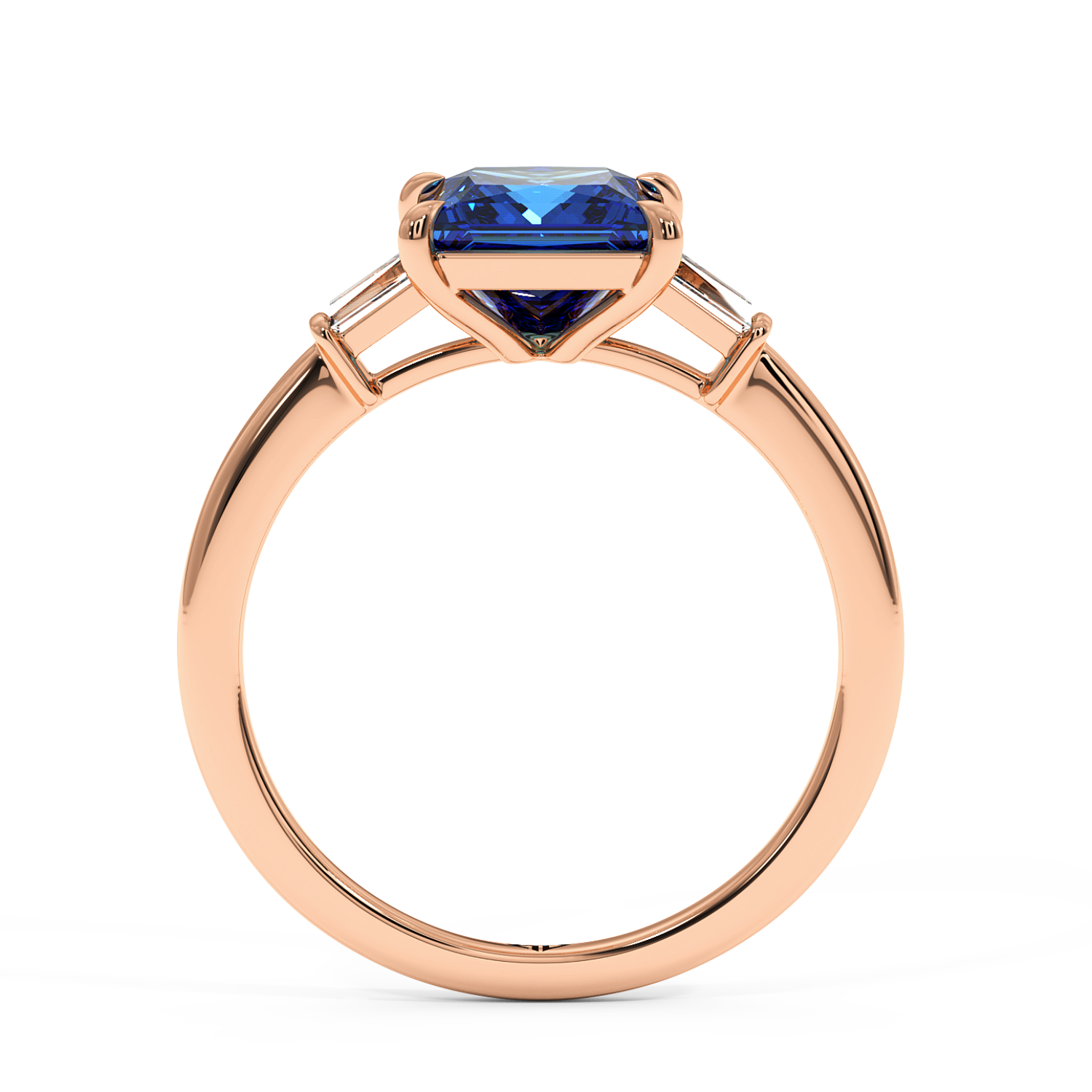 18K Rose Gold Quinn Engagement Ring