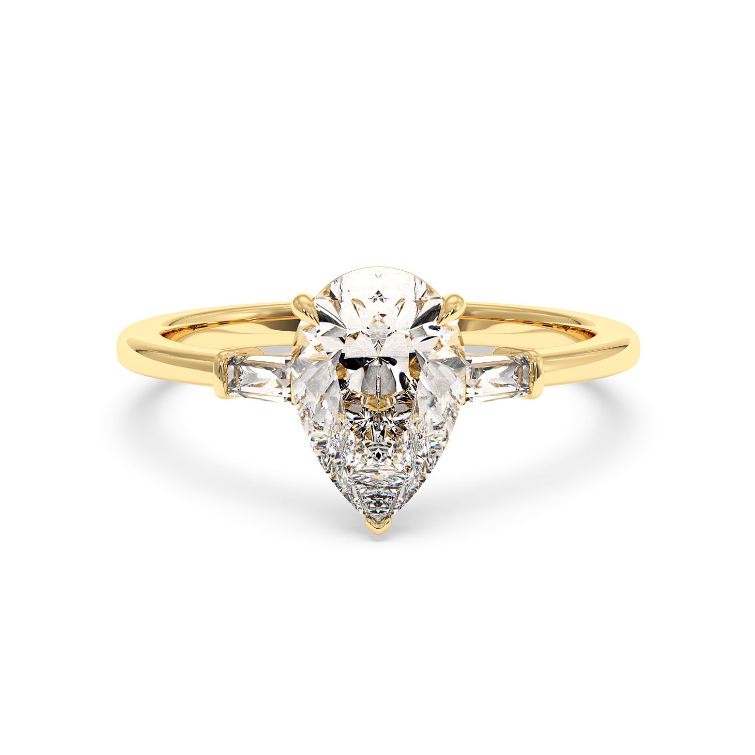 18K Yellow Gold Quinn Engagement Ring