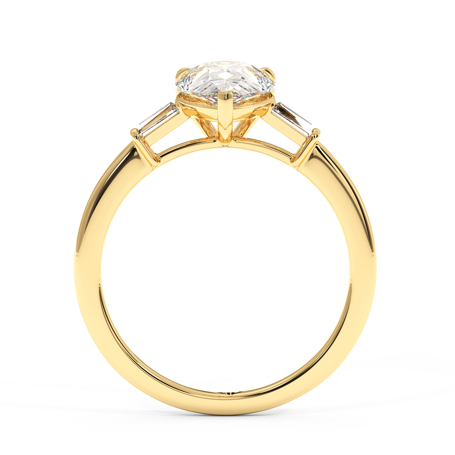 18K Yellow Gold Quinn Engagement Ring
