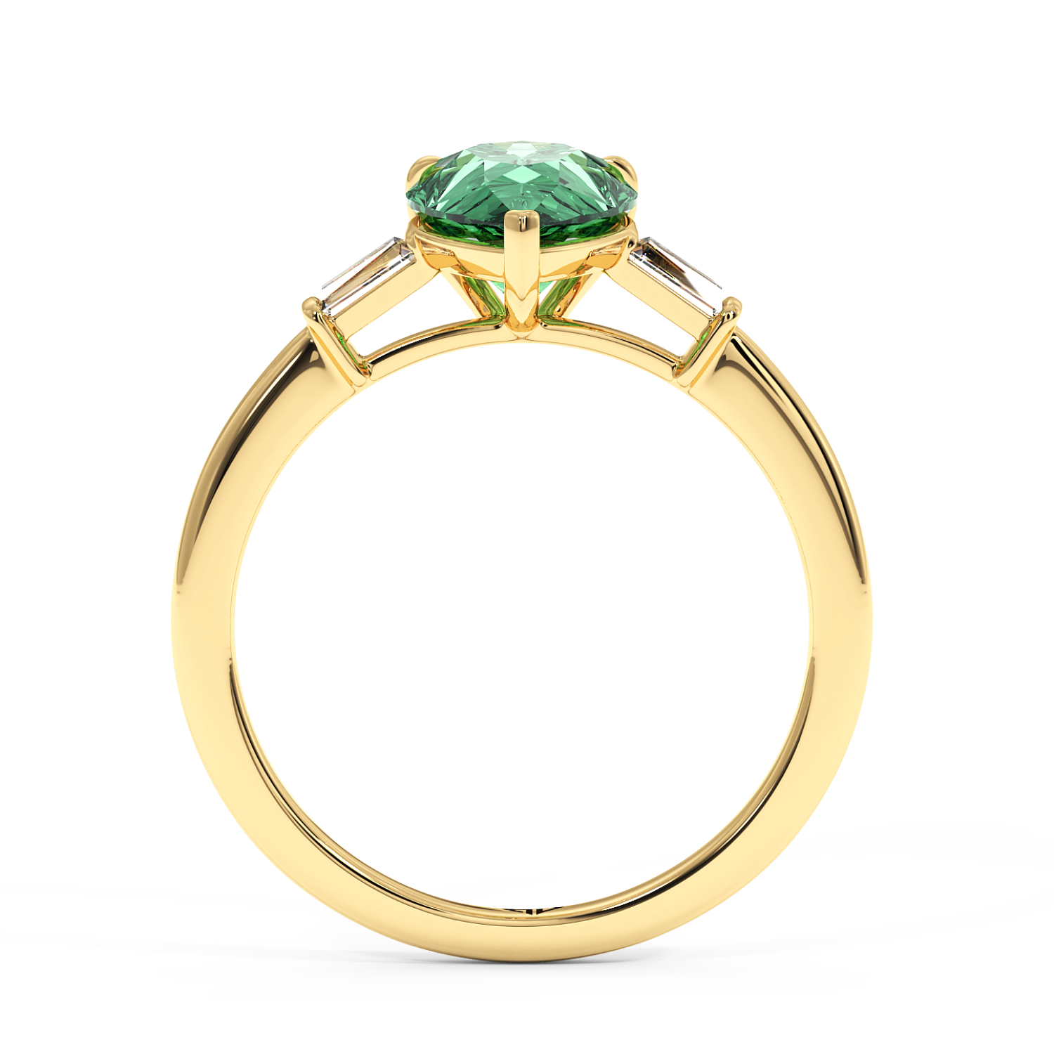 18K Yellow Gold Quinn Engagement Ring