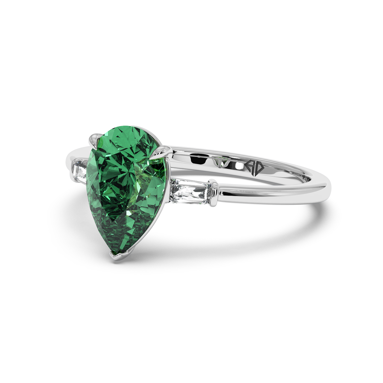 Platinum Quinn Engagement Ring