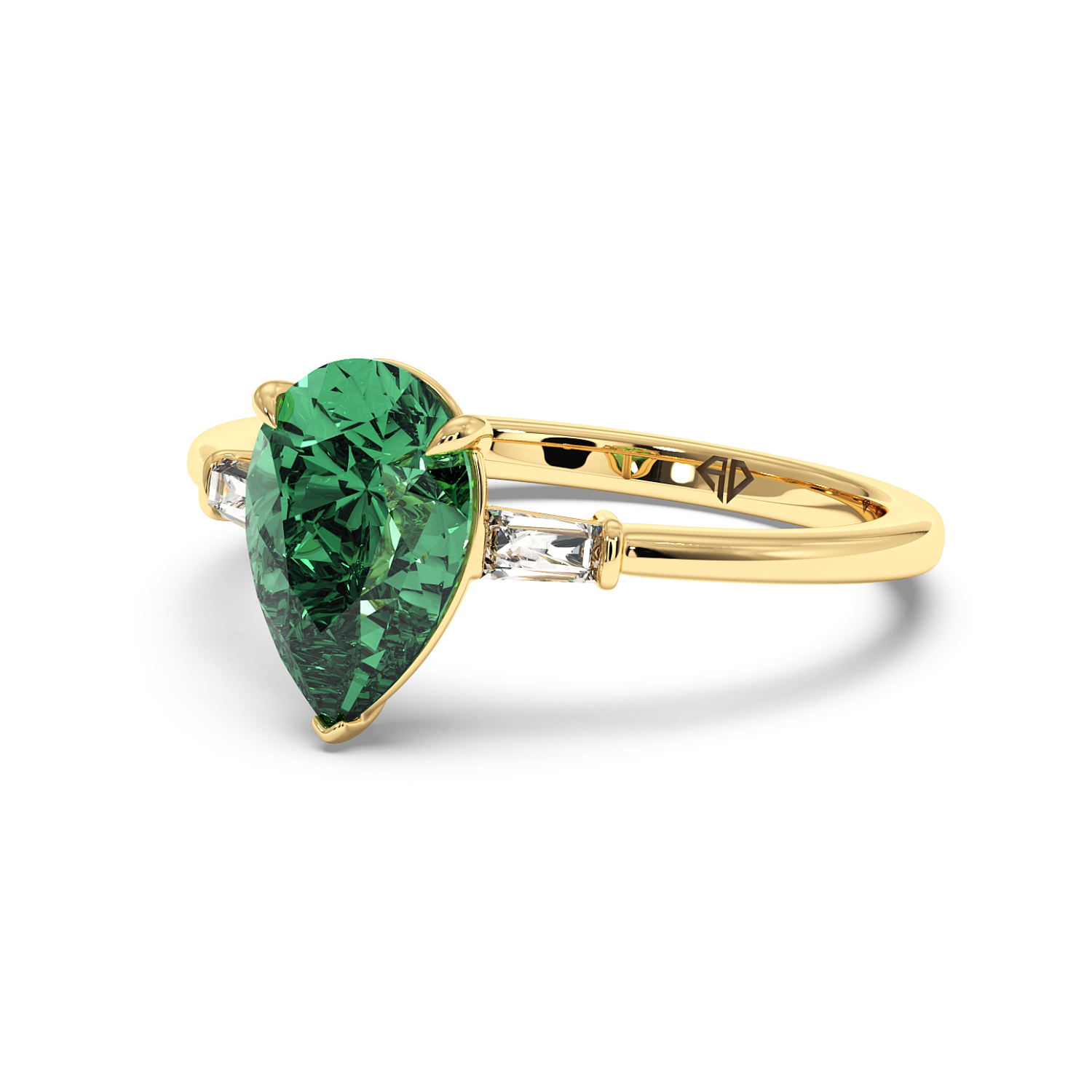 18K Yellow Gold Quinn Engagement Ring