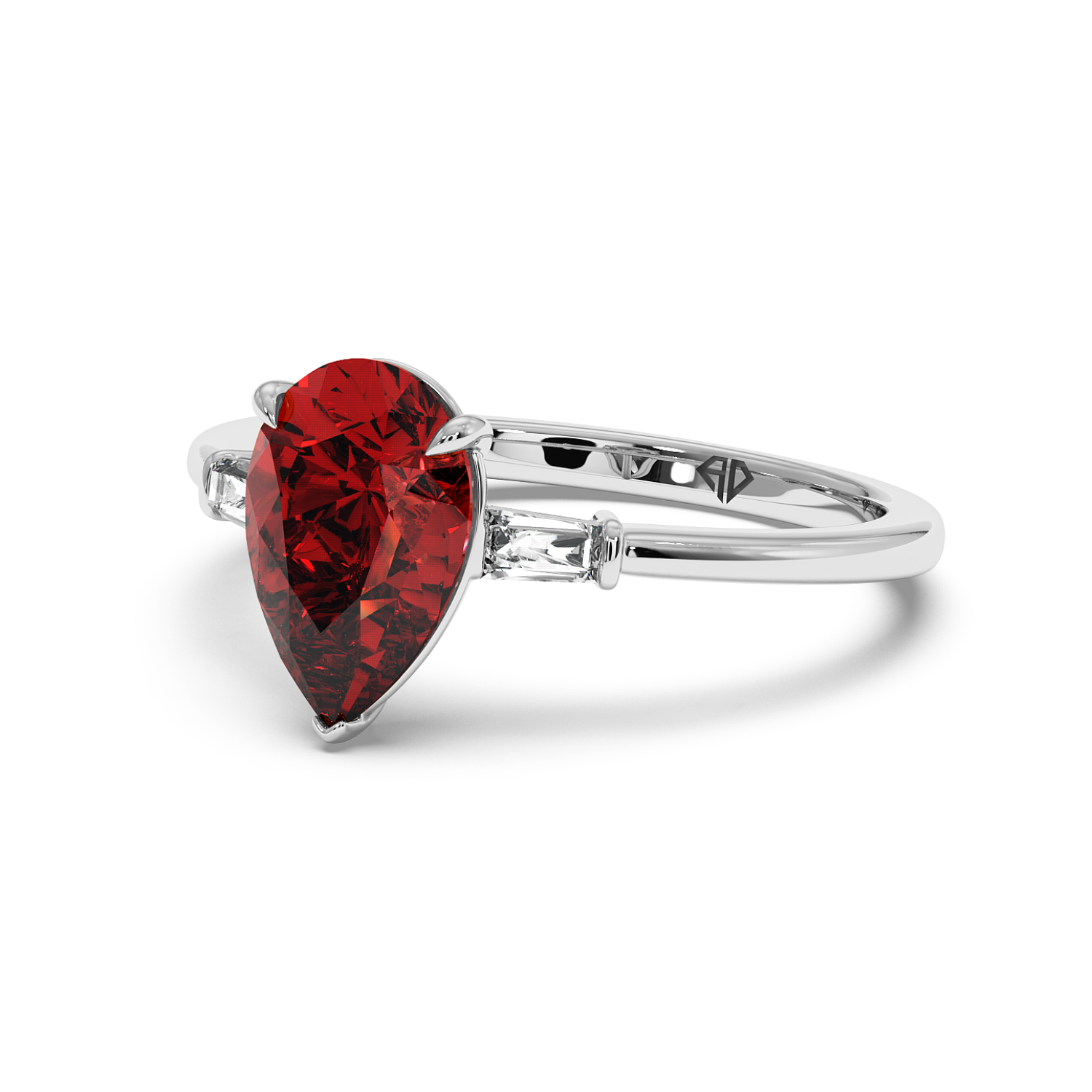 Platinum Quinn Engagement Ring