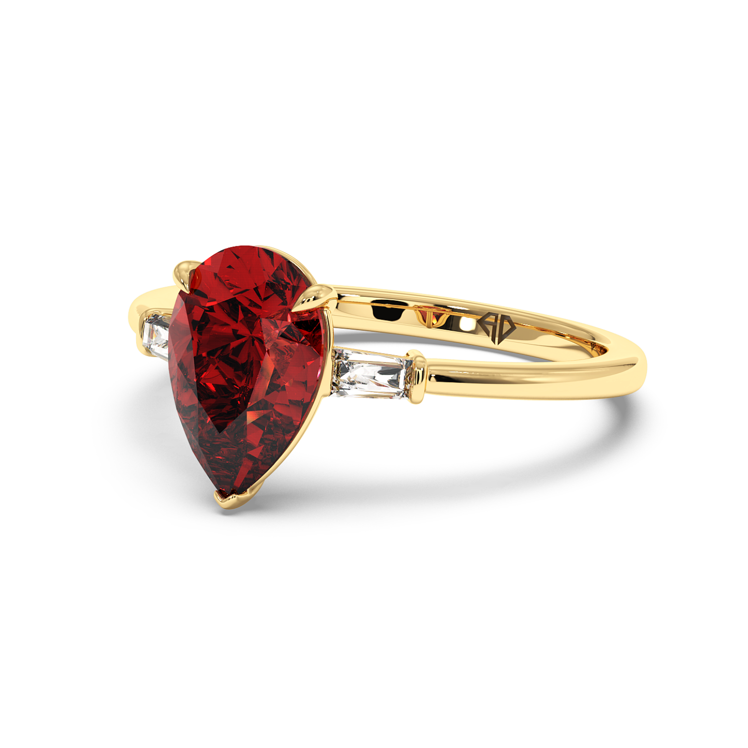 18K Yellow Gold Quinn Engagement Ring