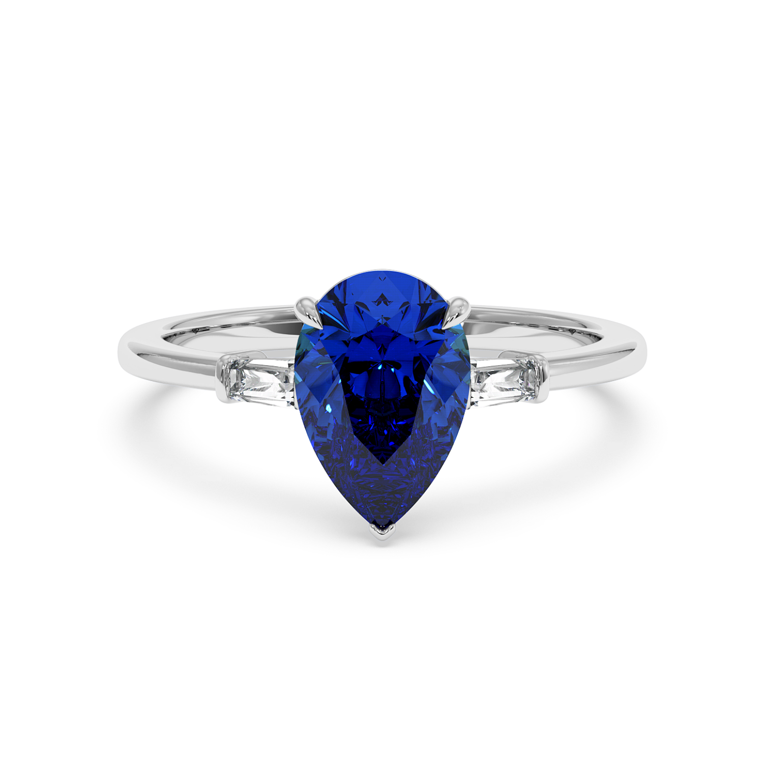 Platinum Quinn Engagement Ring