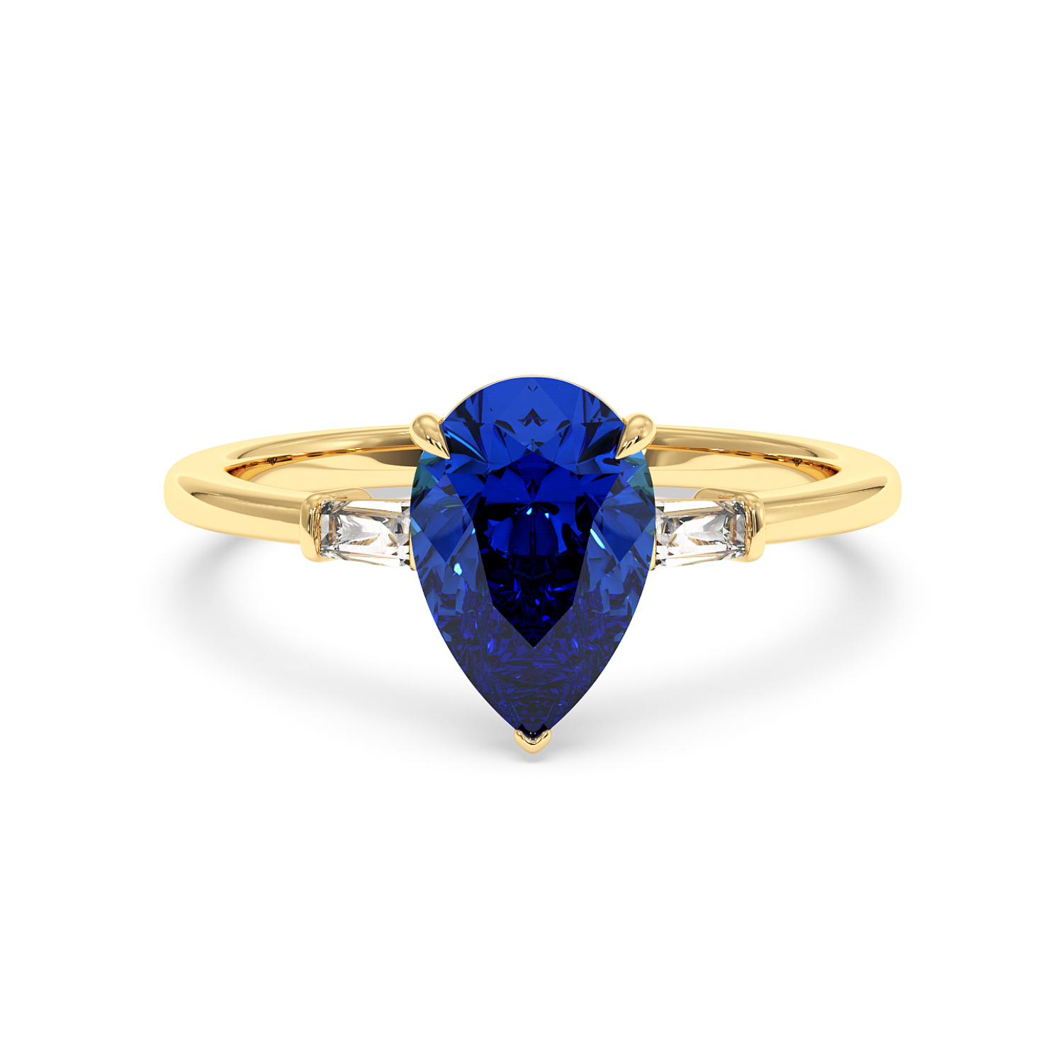 18K Yellow Gold Quinn Engagement Ring