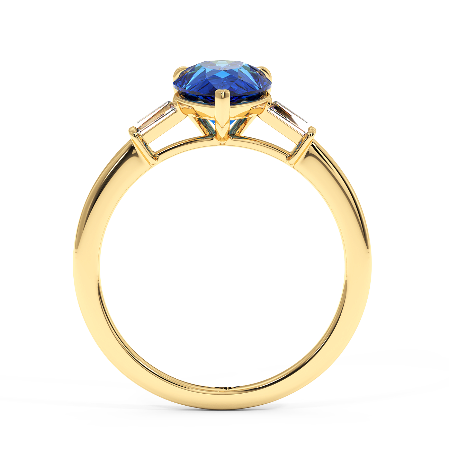 18K Yellow Gold Quinn Engagement Ring