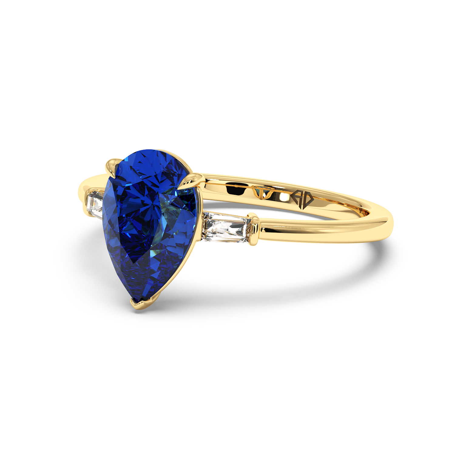 18K Yellow Gold Quinn Engagement Ring