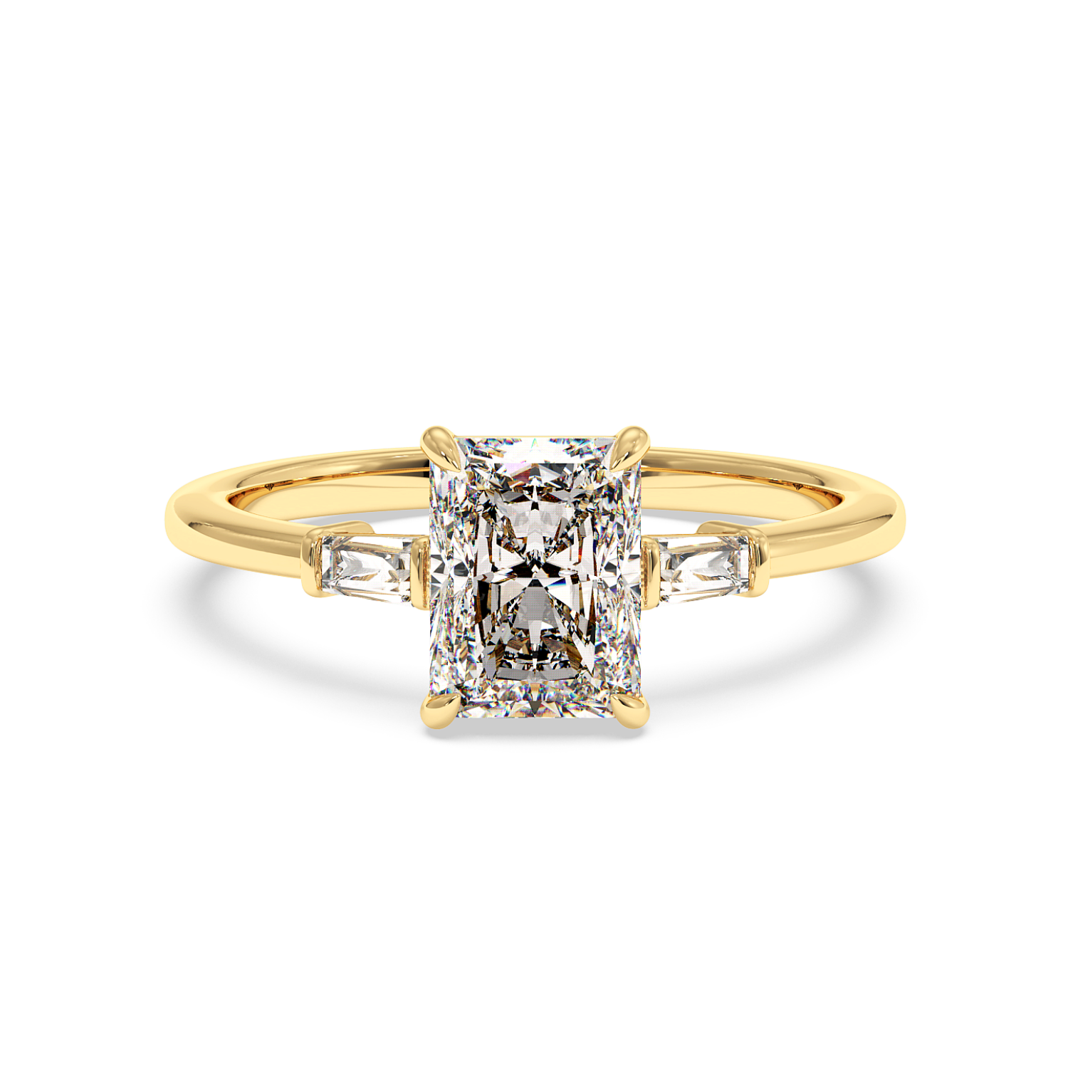 18K Yellow Gold Quinn Engagement Ring