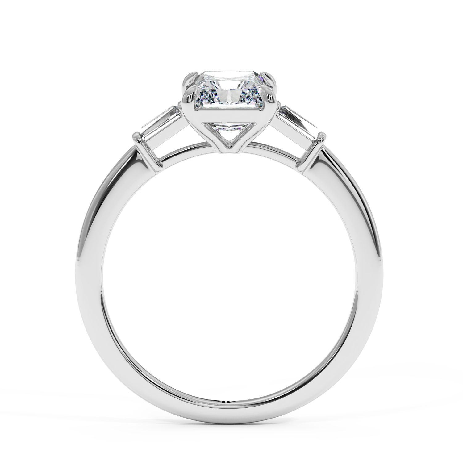 Platinum Quinn Engagement Ring