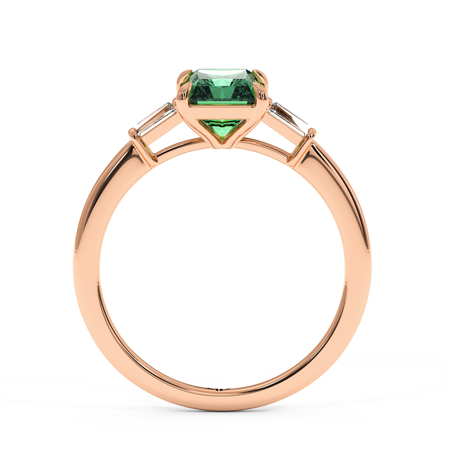 18K Rose Gold Quinn Engagement Ring