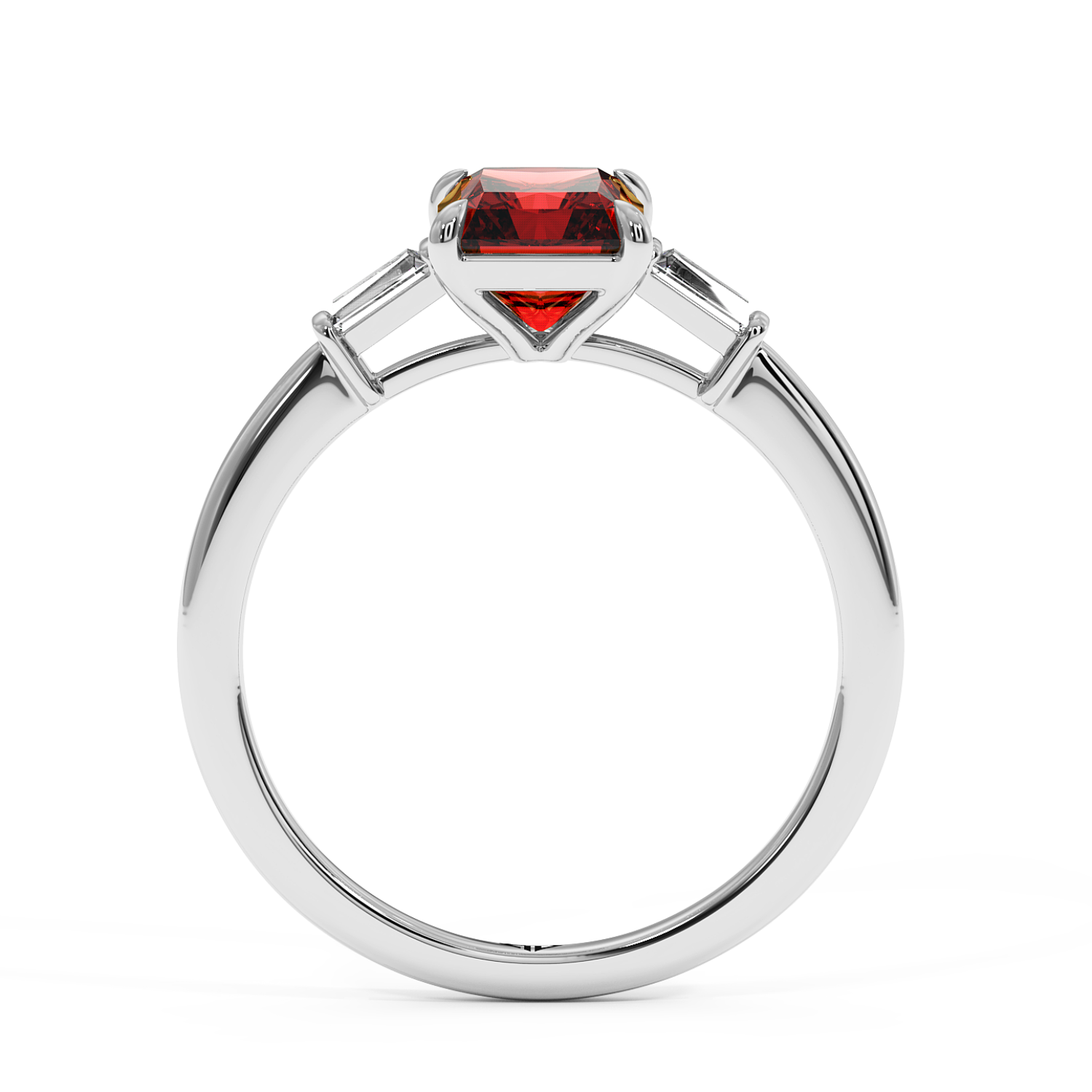 Platinum Quinn Engagement Ring