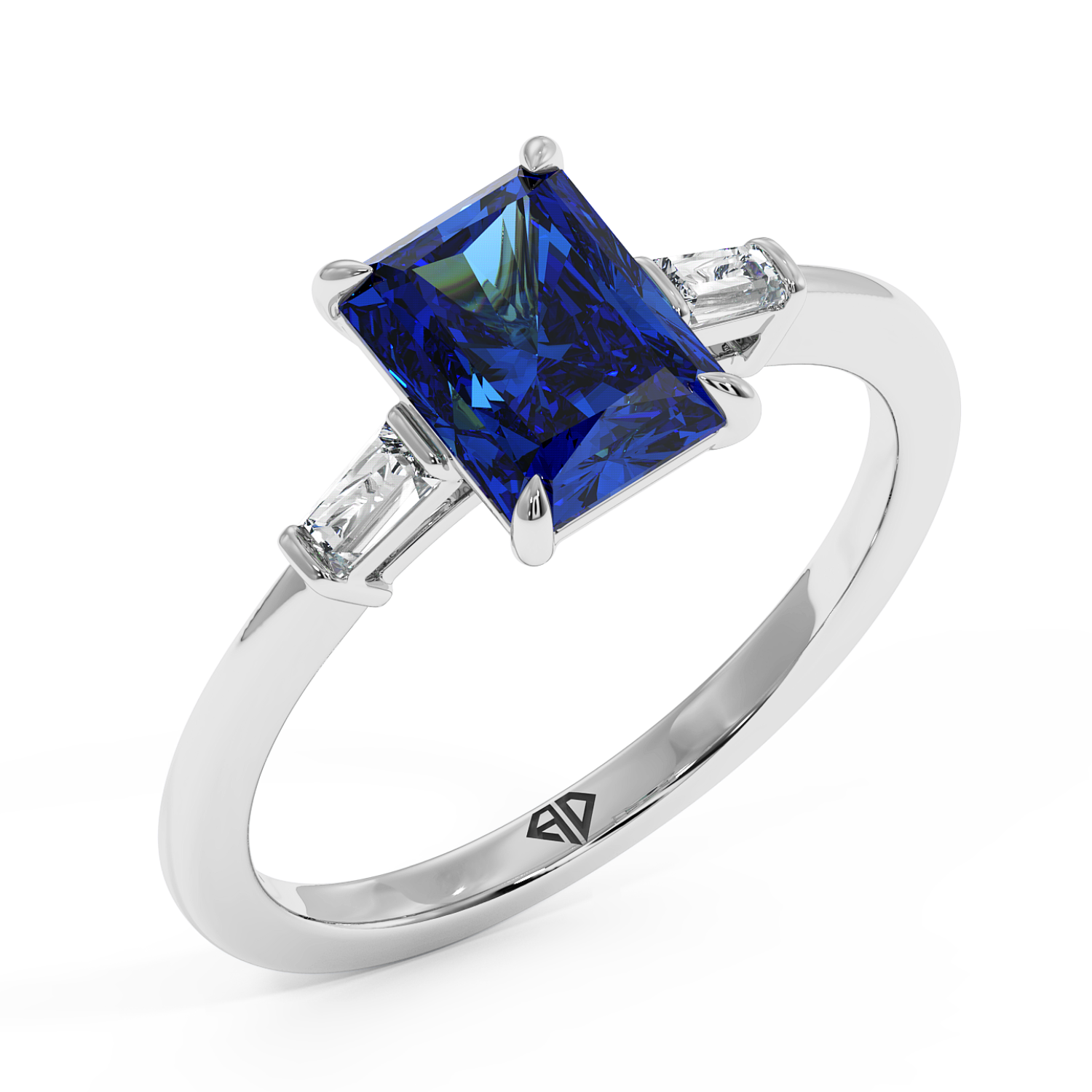 Platinum Quinn Engagement Ring