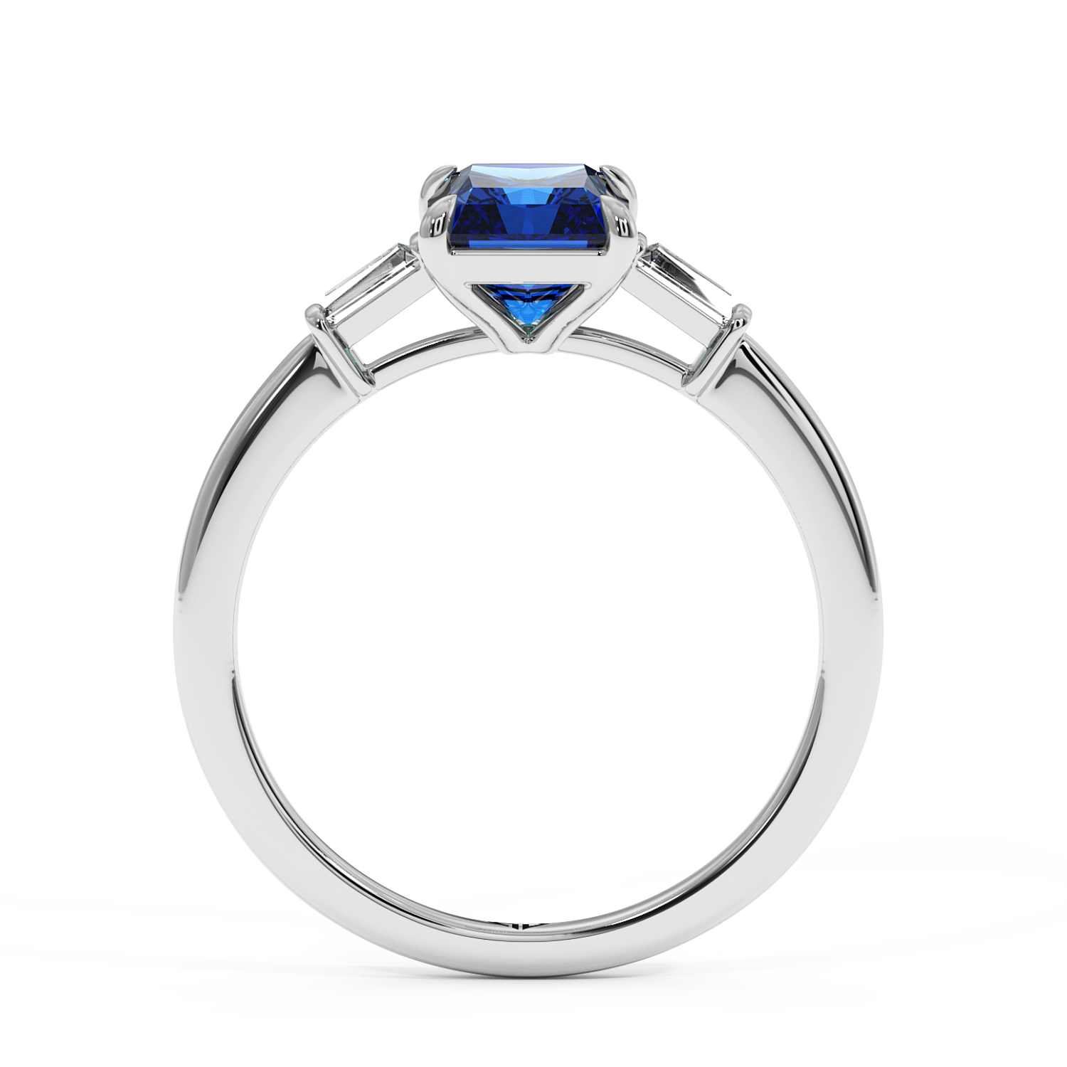 Platinum Quinn Engagement Ring