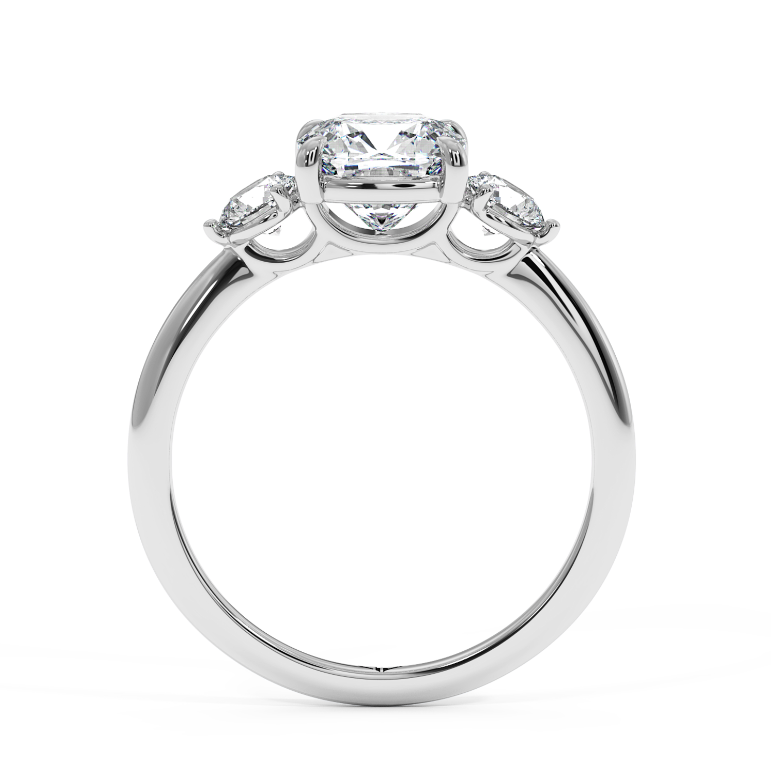 Platinum Aida Engagement Ring