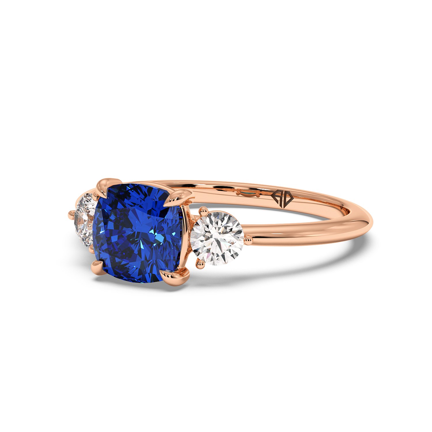 18K Rose Gold Aida Engagement Ring