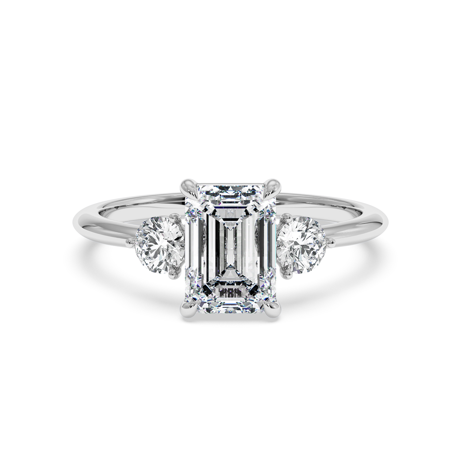 18K White Gold Aida Engagement Ring