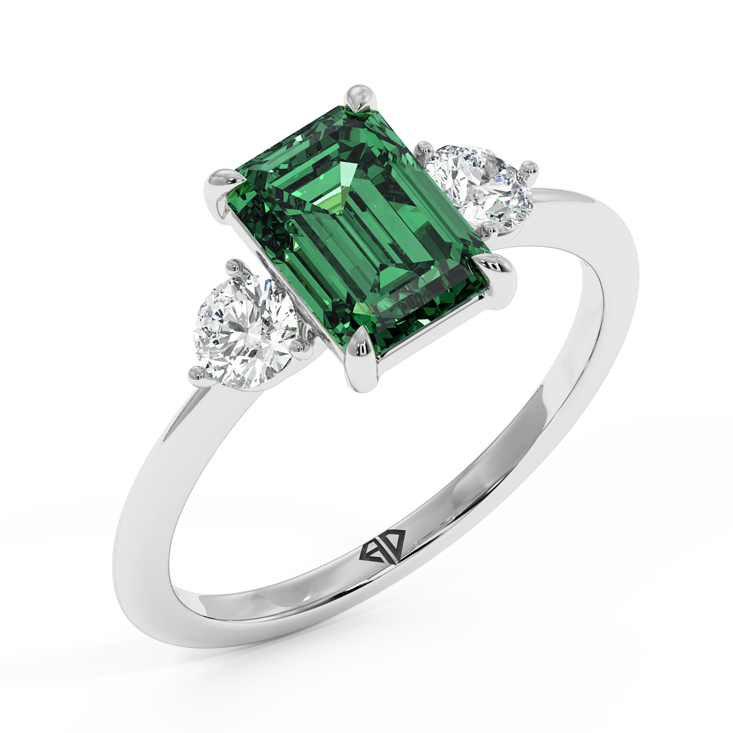 Platinum Aida Engagement Ring