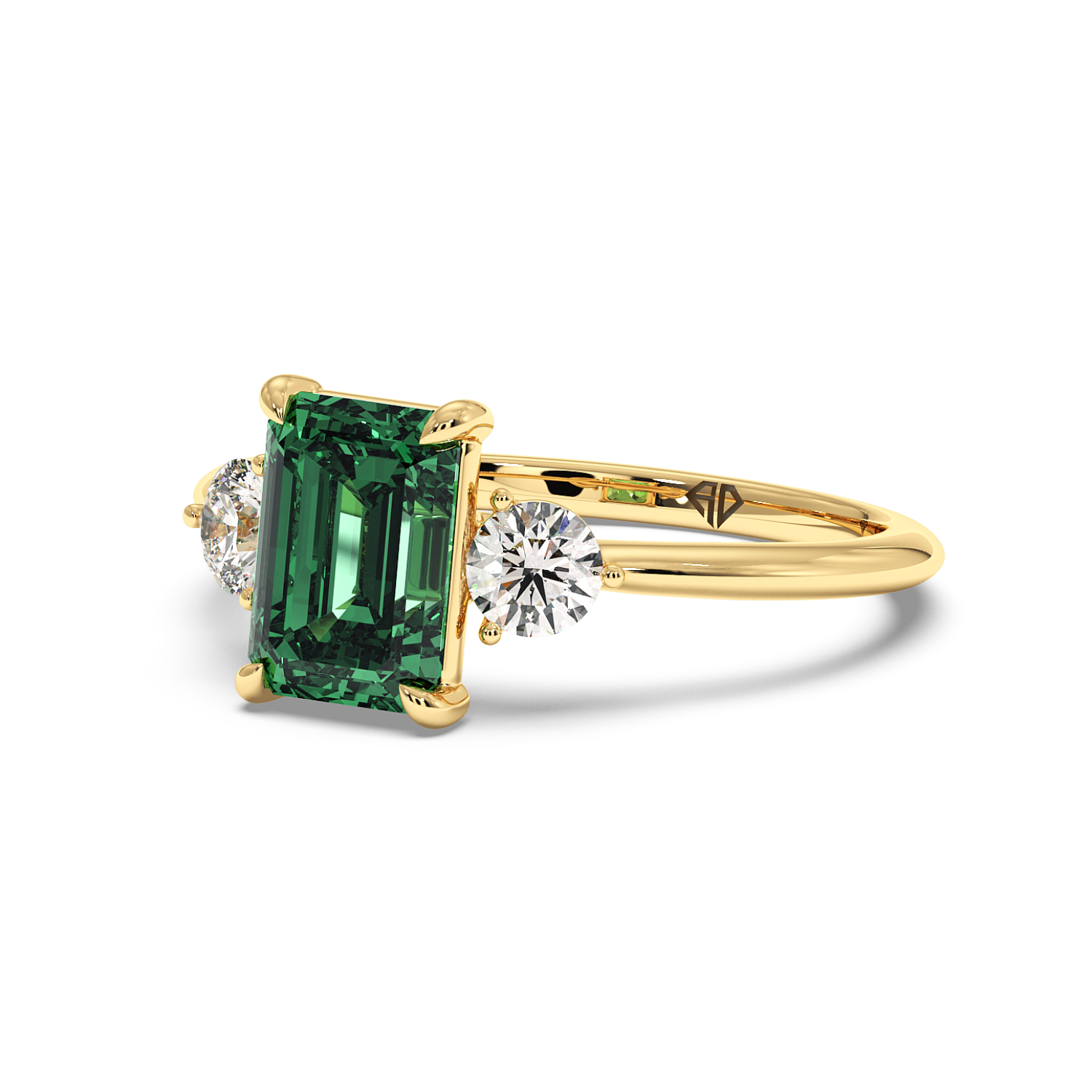 18K Yellow Gold Aida Engagement Ring