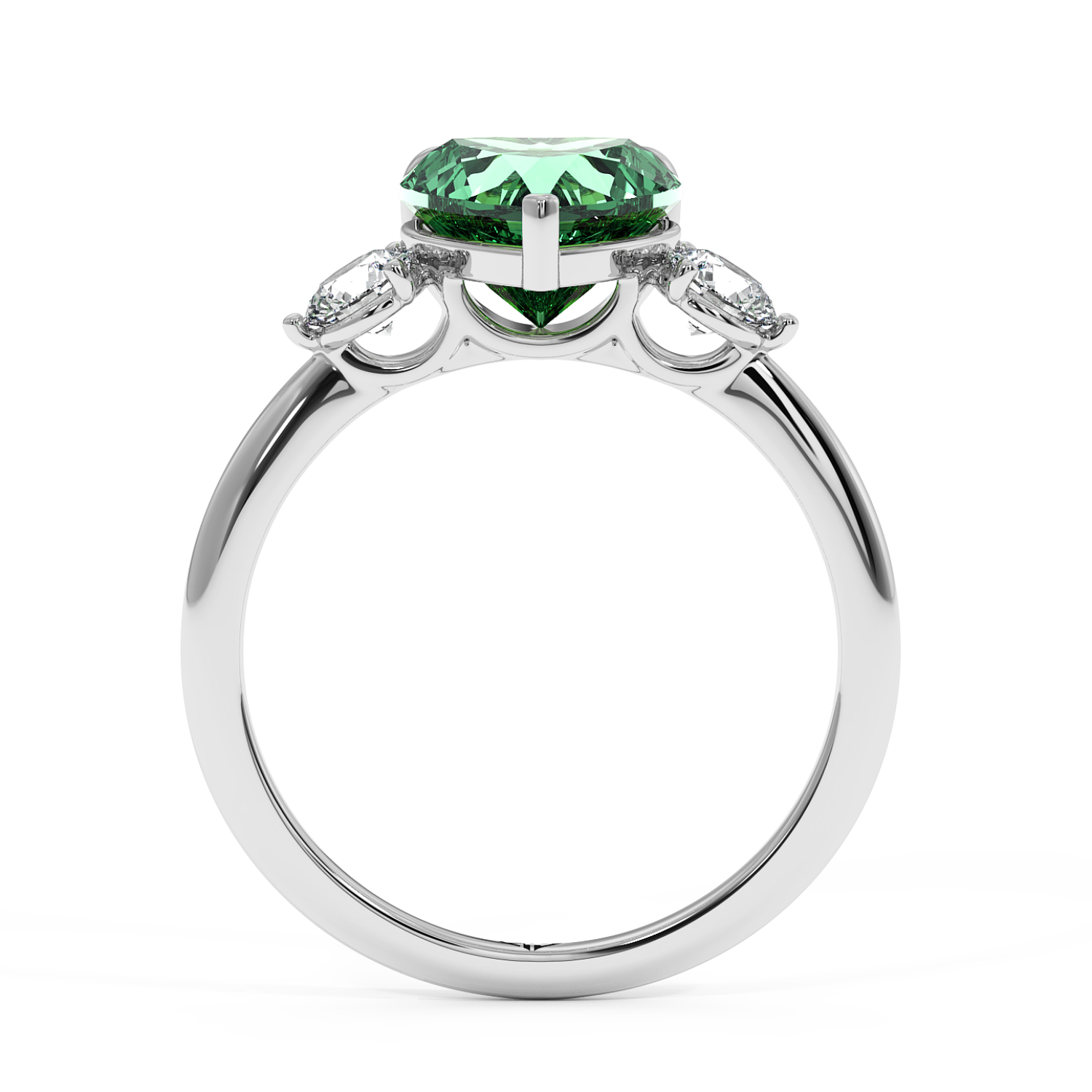 Platinum Aida Engagement Ring