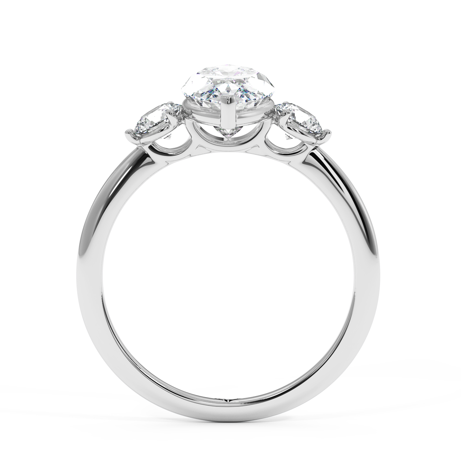 Platinum Aida Engagement Ring