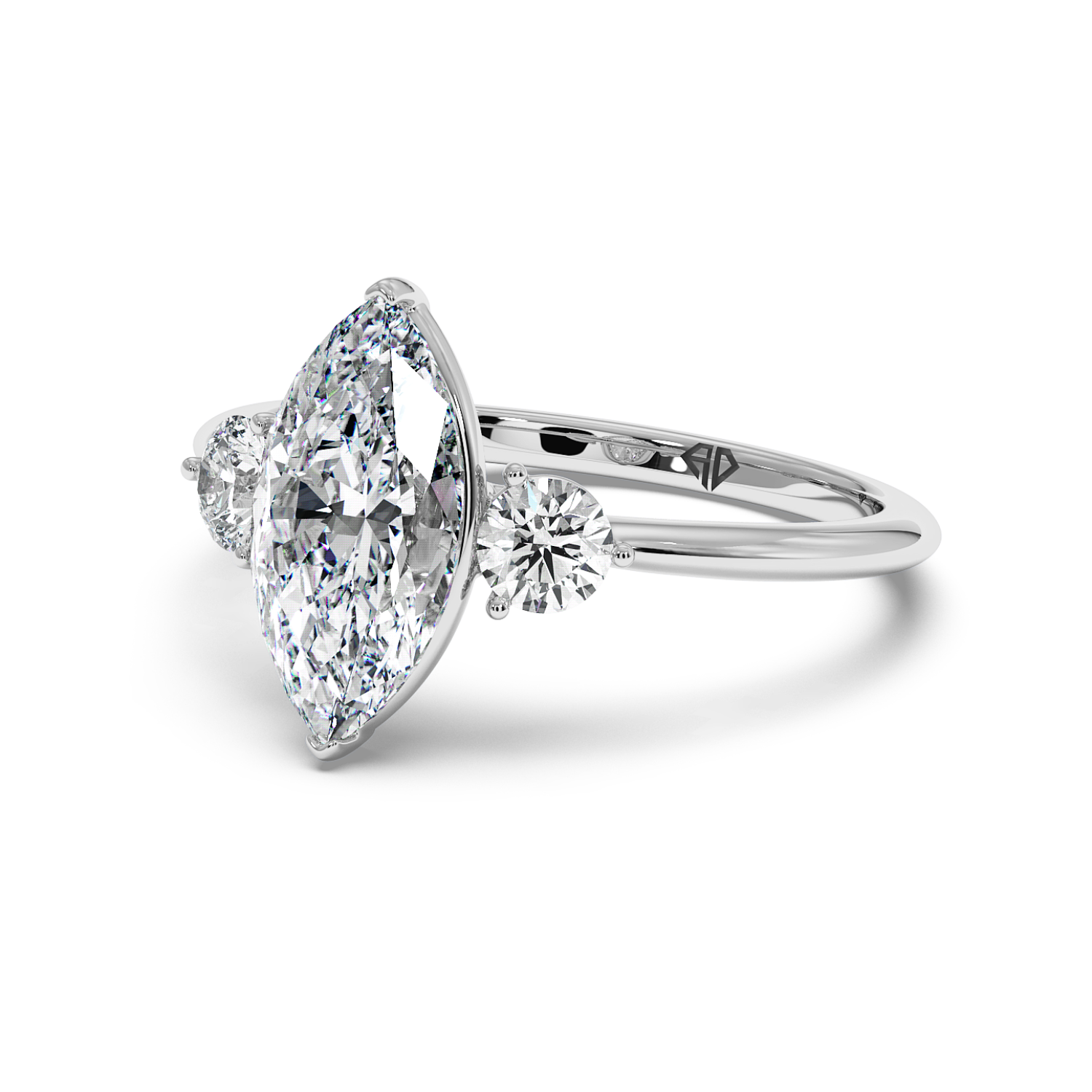 Platinum Aida Engagement Ring