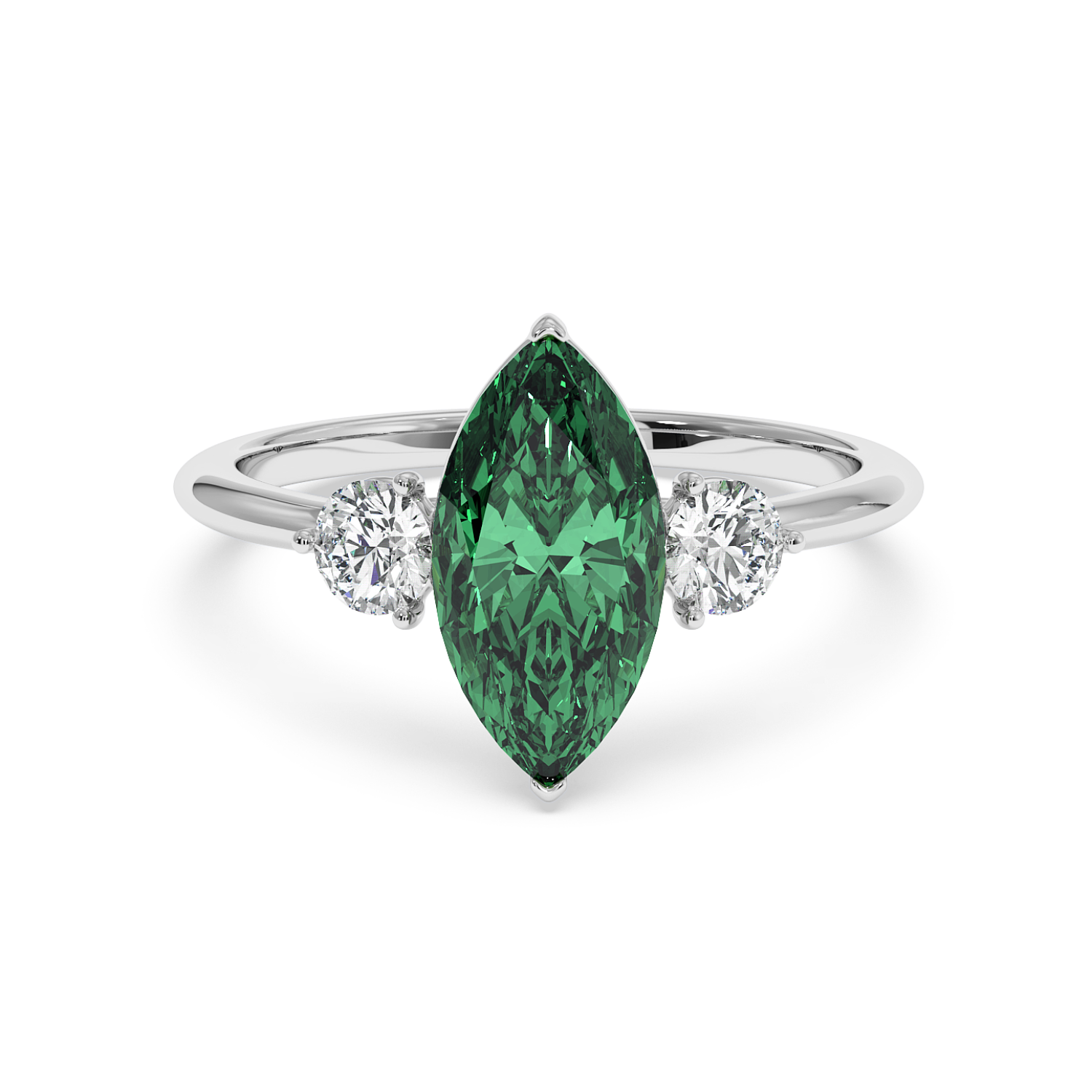 Platinum Aida Engagement Ring