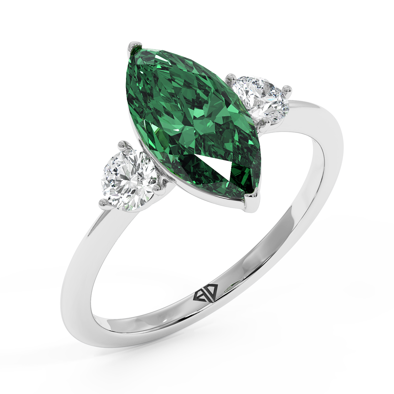 Platinum Aida Engagement Ring