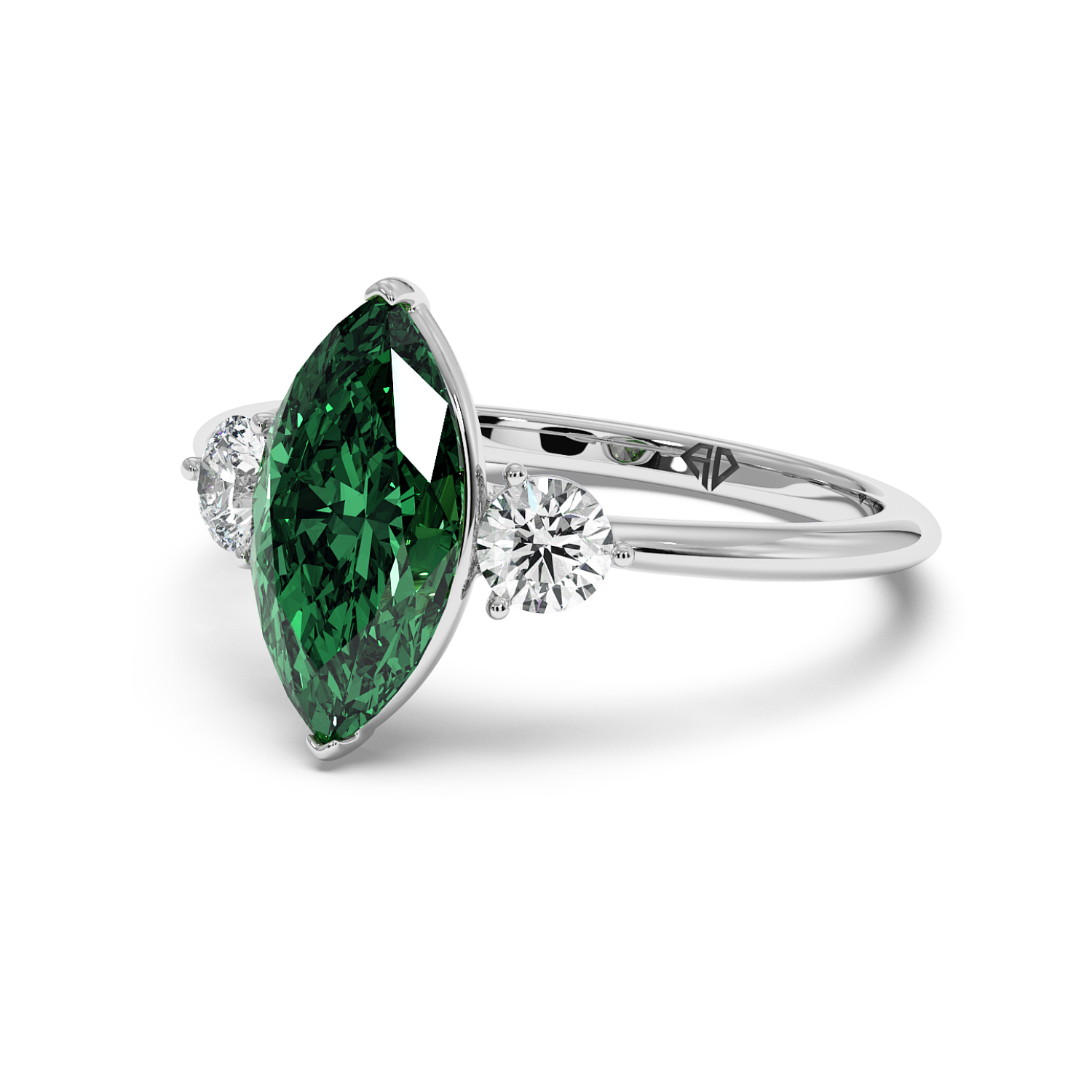 Platinum Aida Engagement Ring