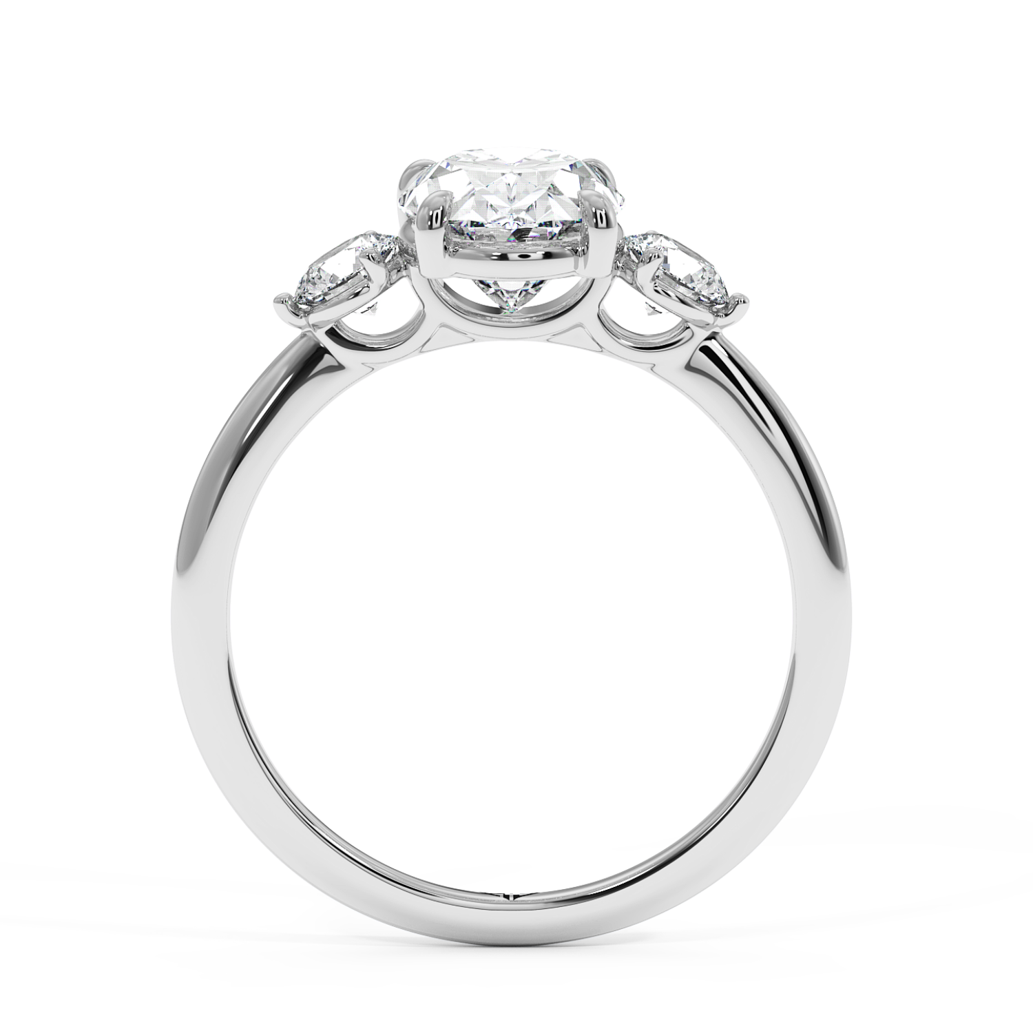 Platinum Aida Engagement Ring