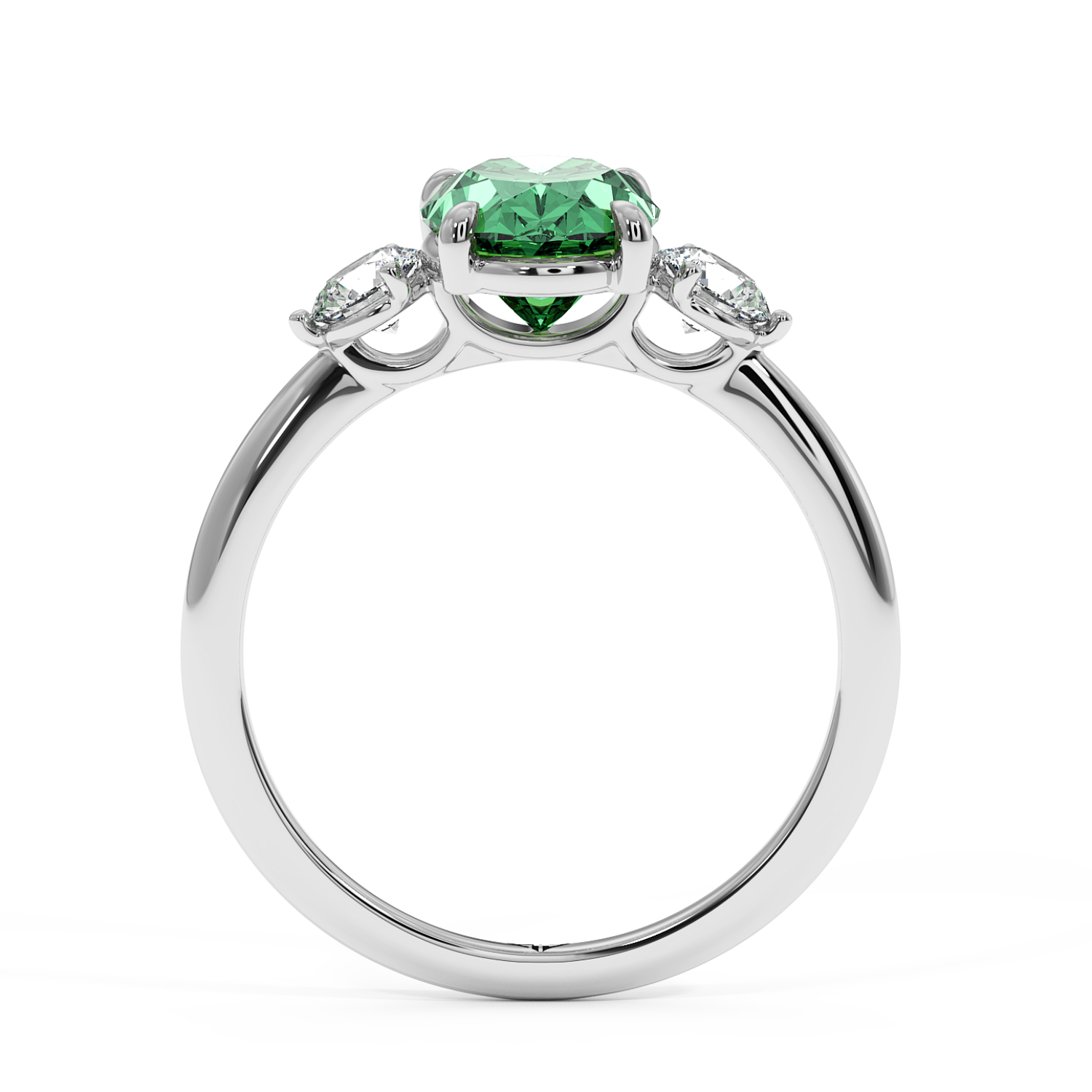 Platinum Aida Engagement Ring