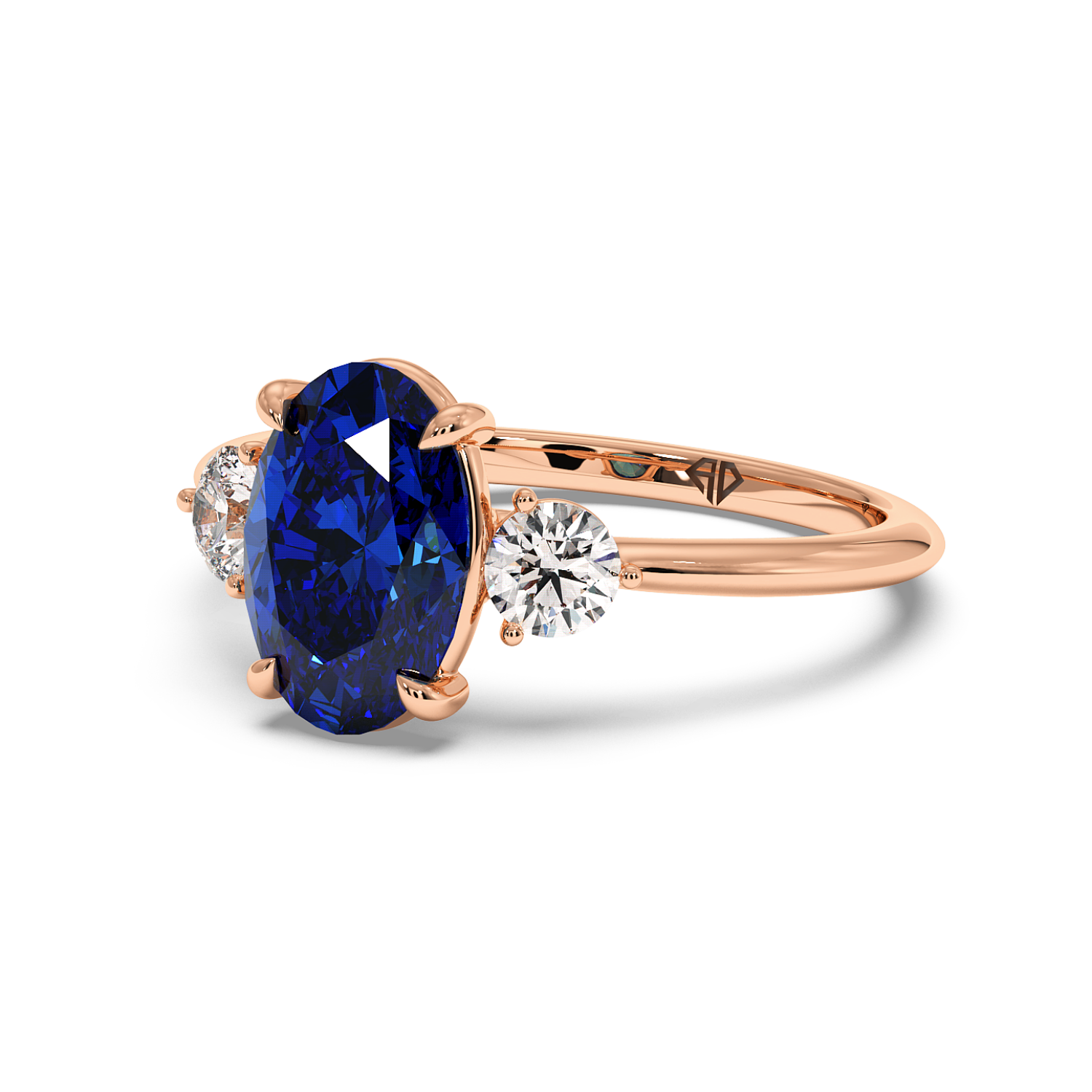 18K Rose Gold Aida Engagement Ring
