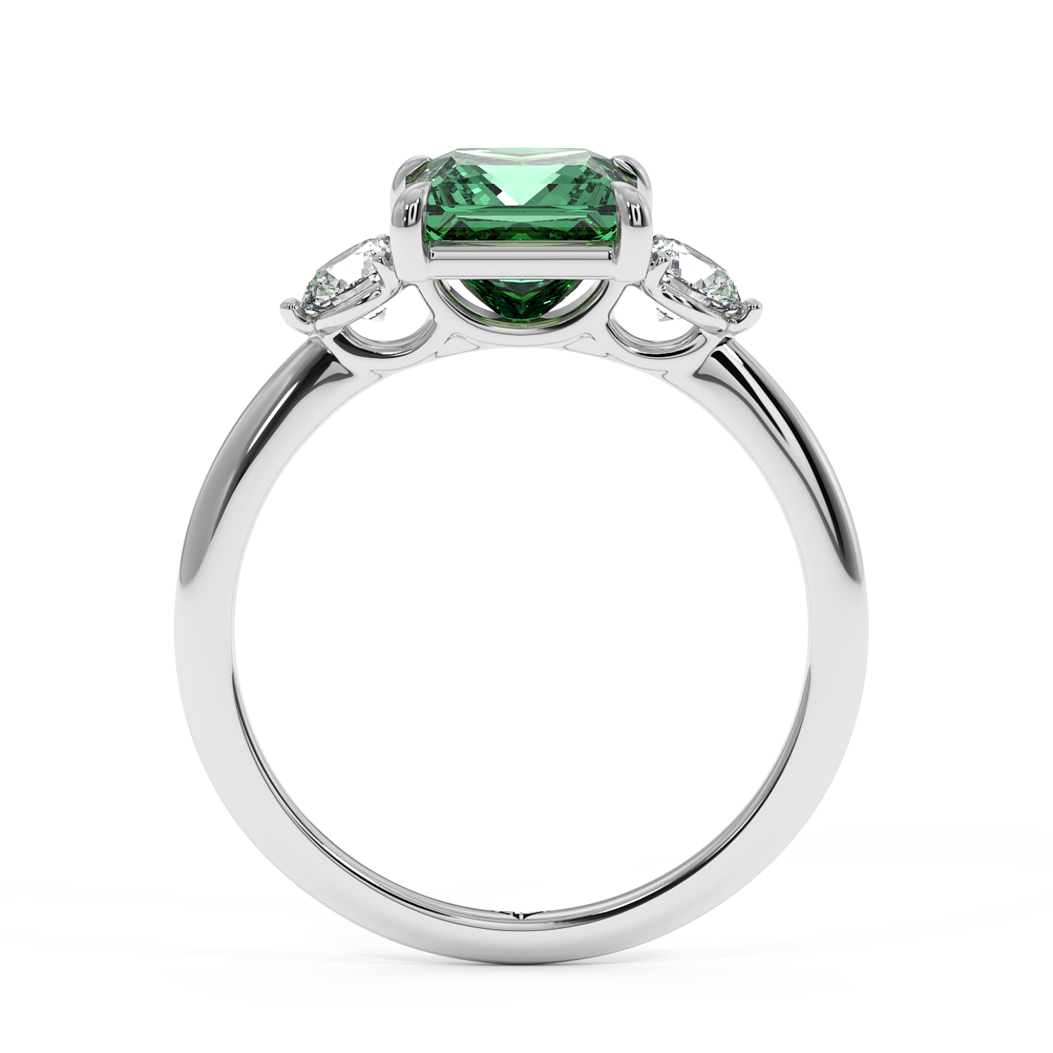 18K White Gold Aida Engagement Ring