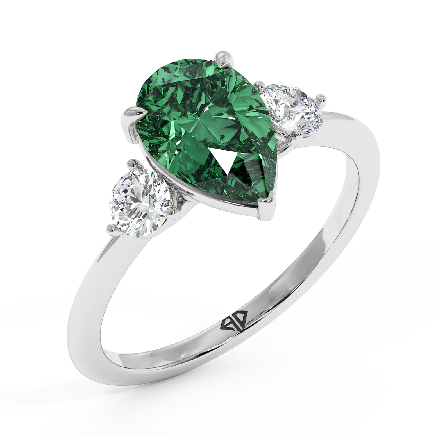 Platinum Aida Engagement Ring