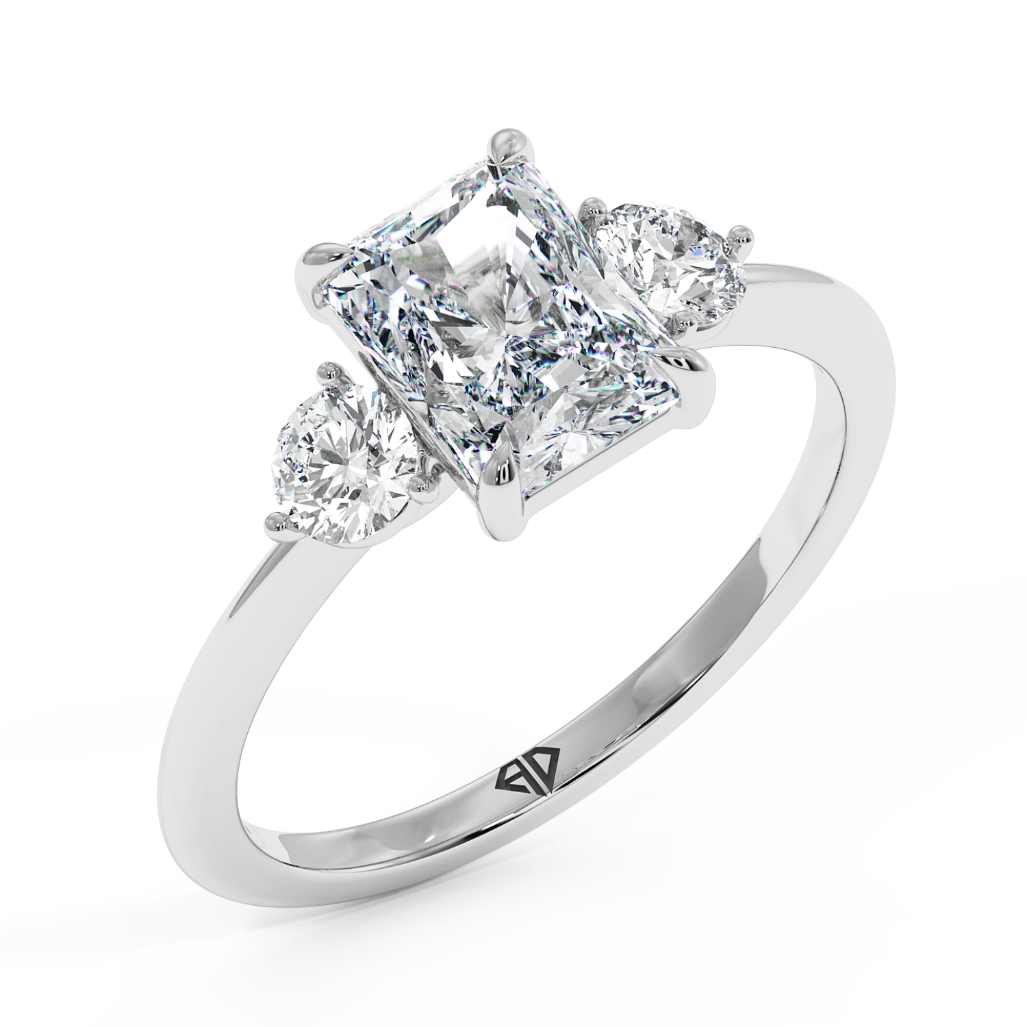 Platinum Aida Engagement Ring