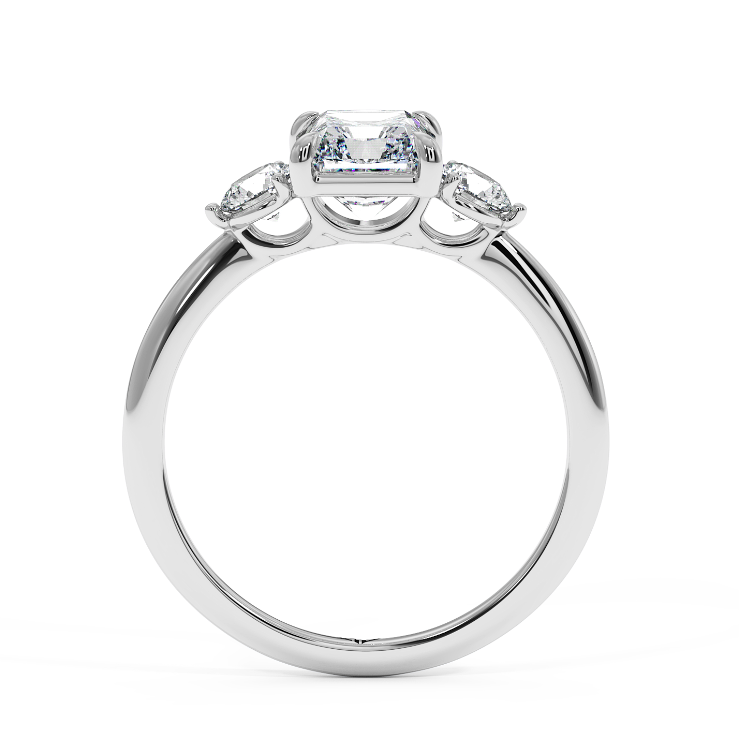 Platinum Aida Engagement Ring