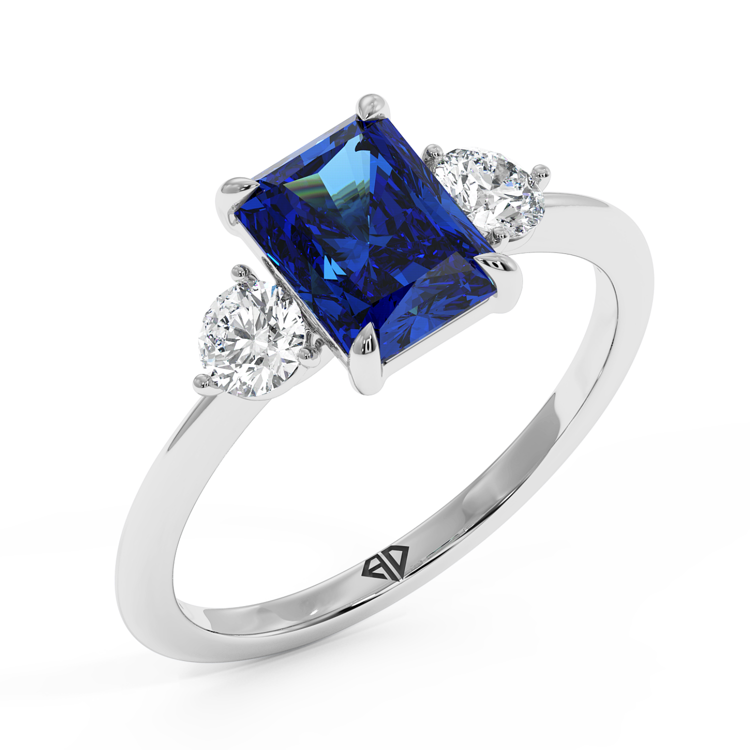 Platinum Aida Engagement Ring